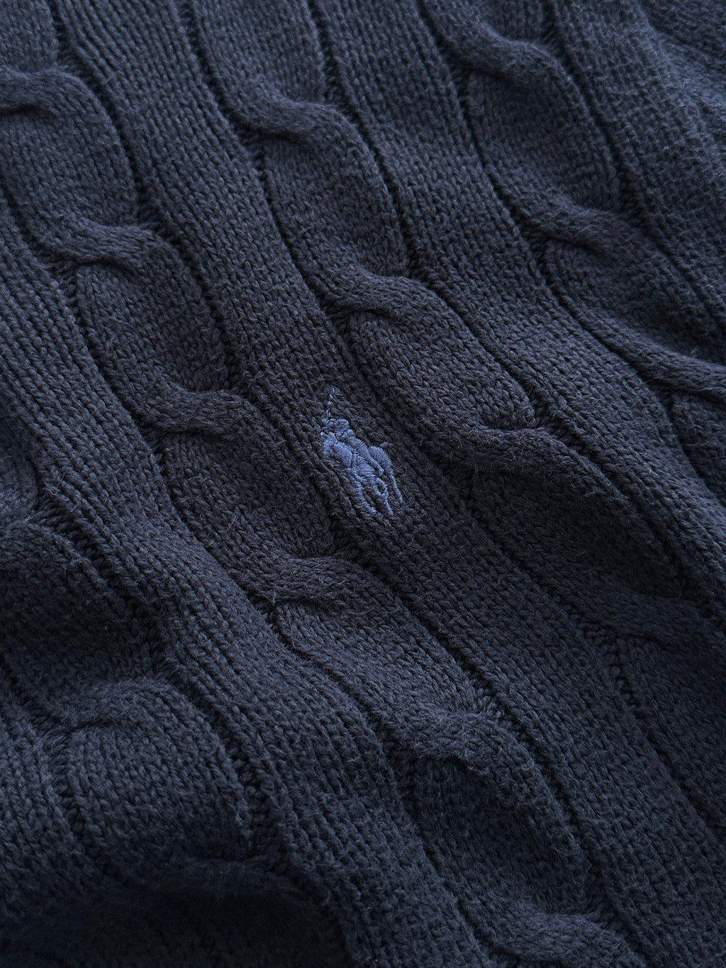 Ralph Lauren Cable Knit Crewneck Jumper (L)