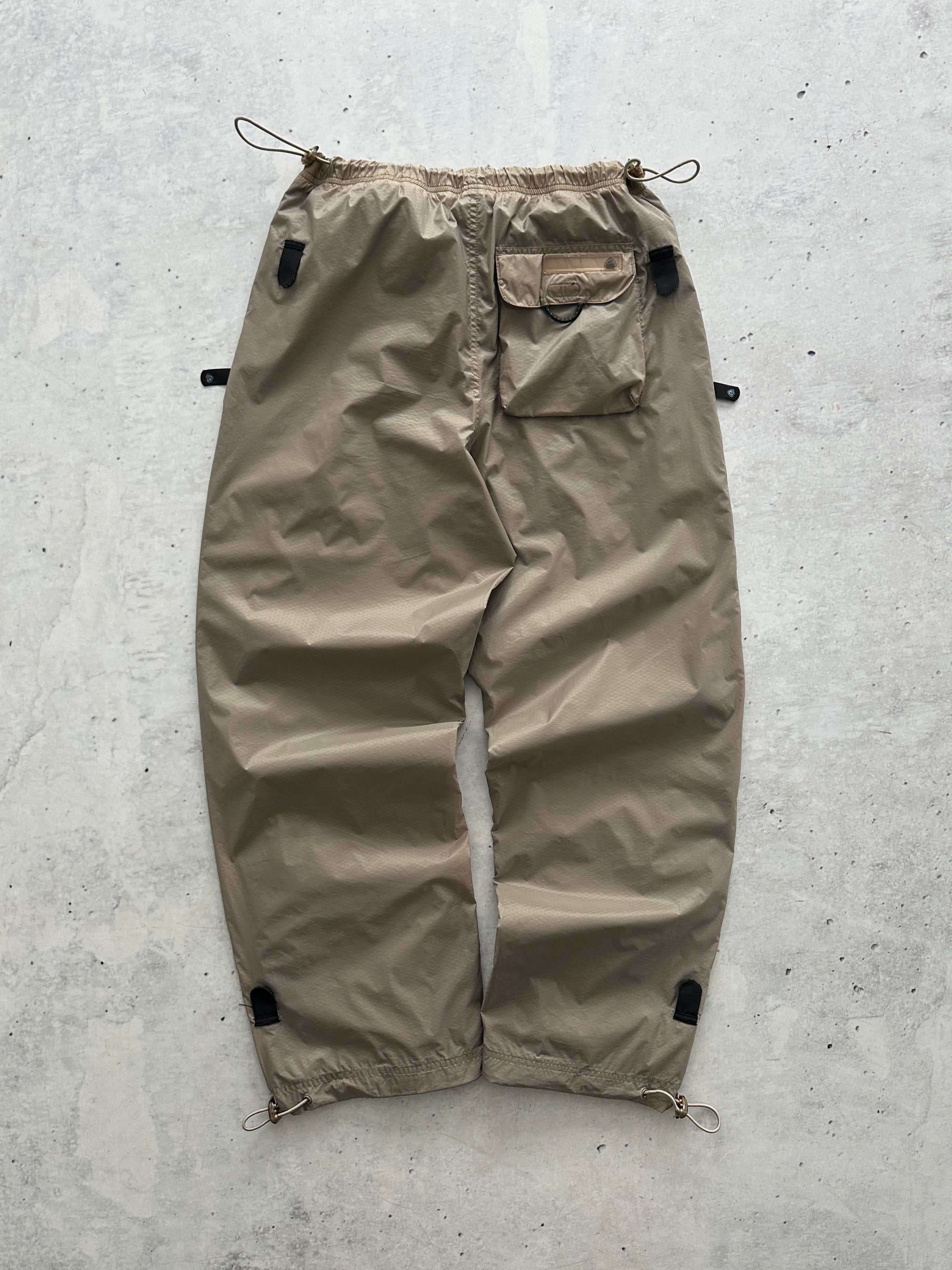 00's Nike ACG outer layer stone clad Baggy Nylon Pants (M)