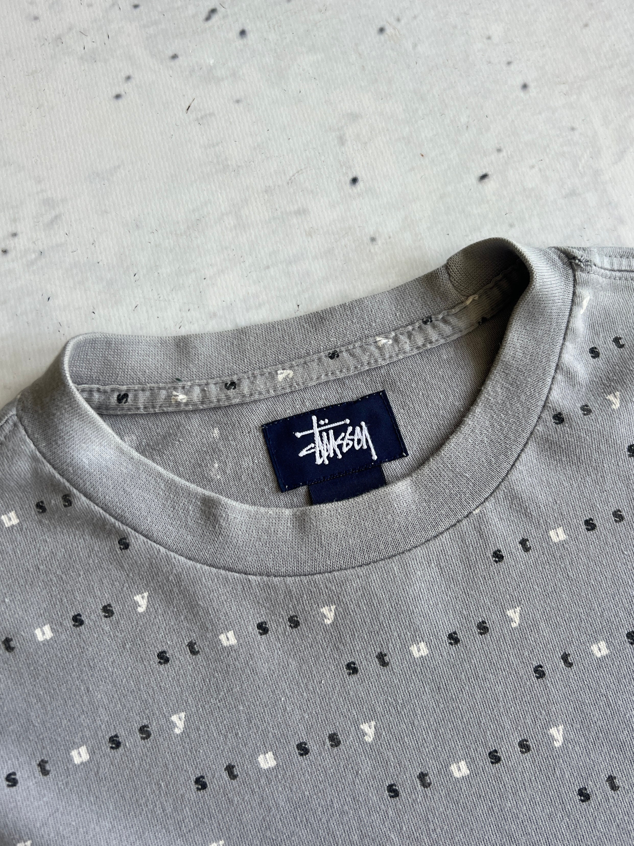 Stussy Repeat Spell Out T Shirt (S)