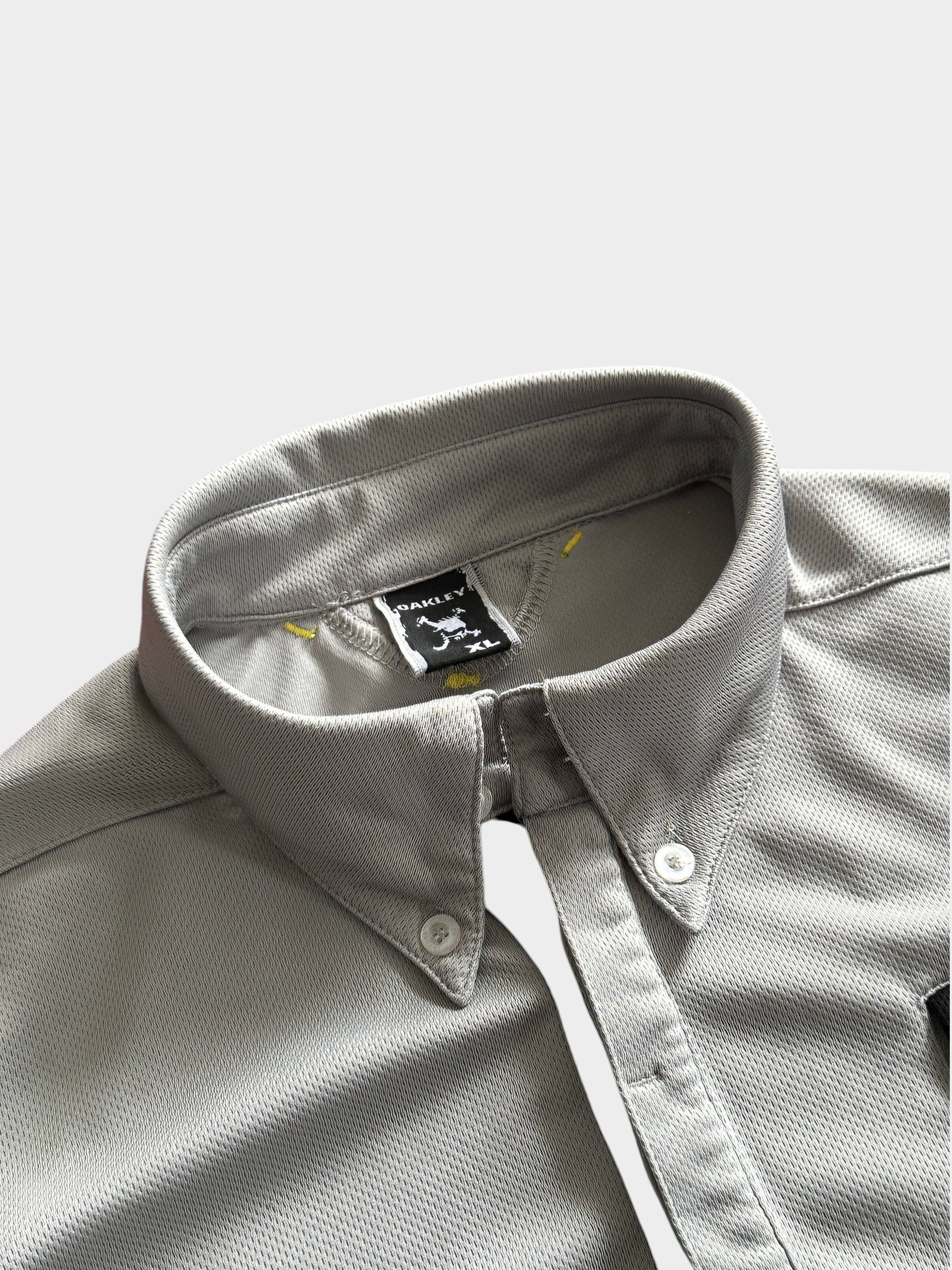 00's Oakley Lightweight Polo Shirt (M)
