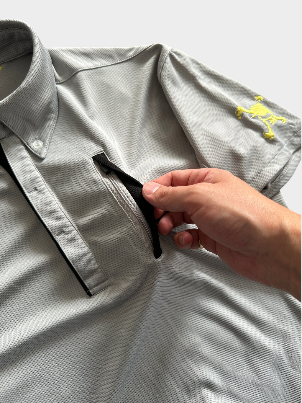 00's Oakley Lightweight Polo Shirt (M)