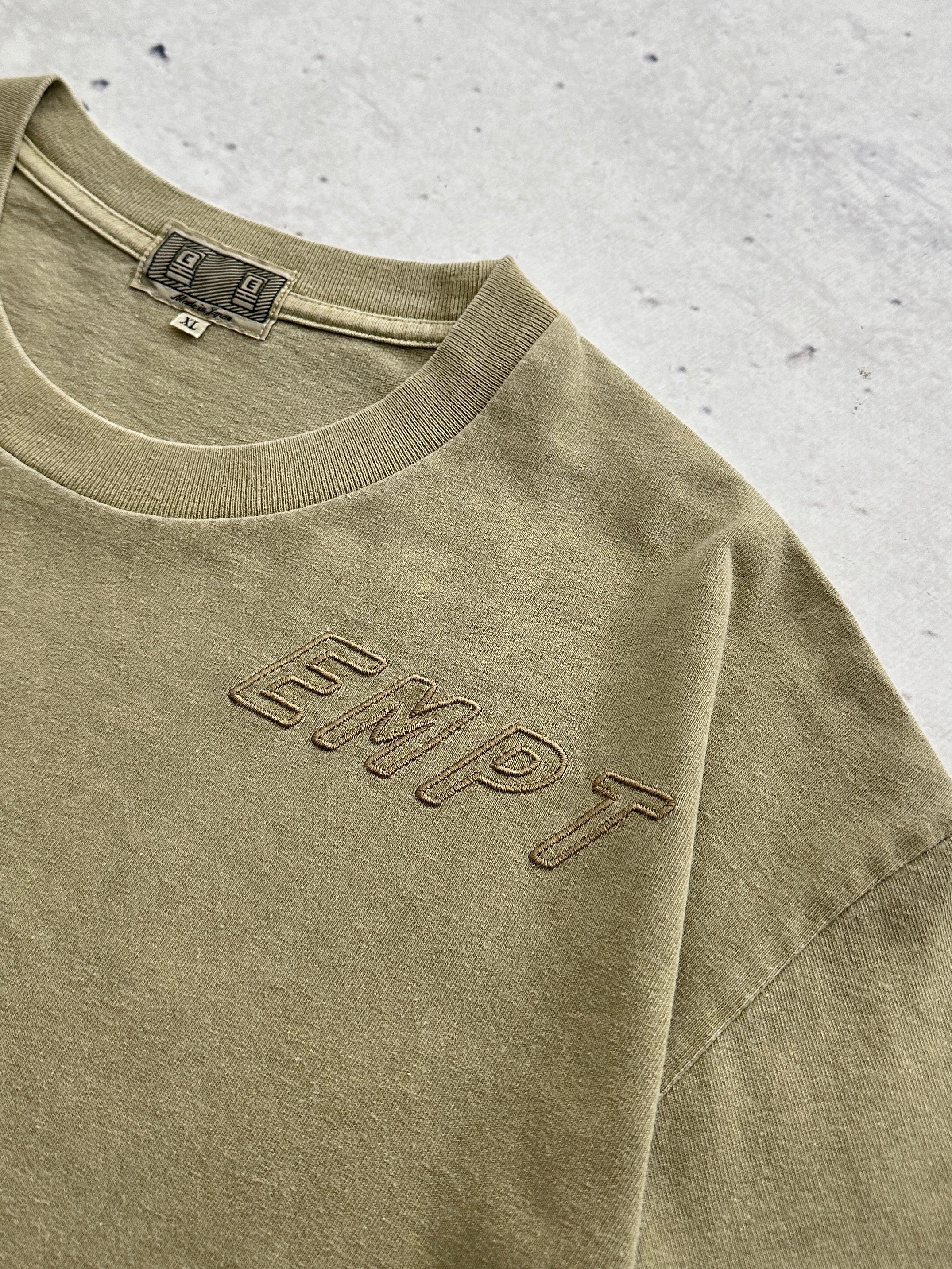 Cav Empt Embroidered Spell Out T Shirt (XL)