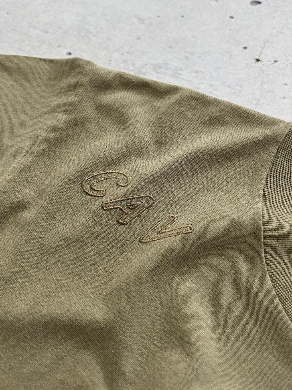 Cav Empt Embroidered Spell Out T Shirt (XL)