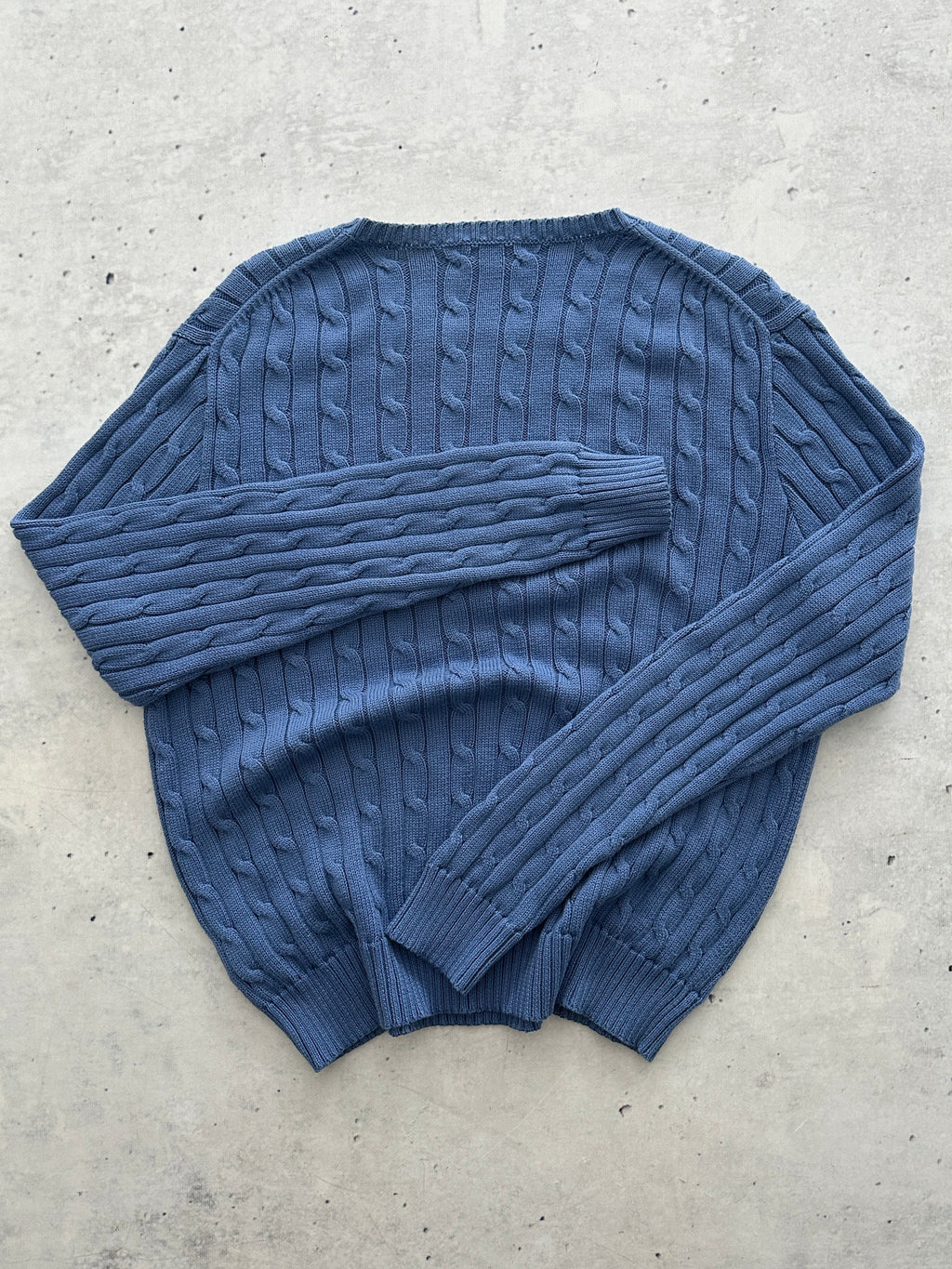 Ralph Lauren Crewneck Cable Knit Jumper (L)