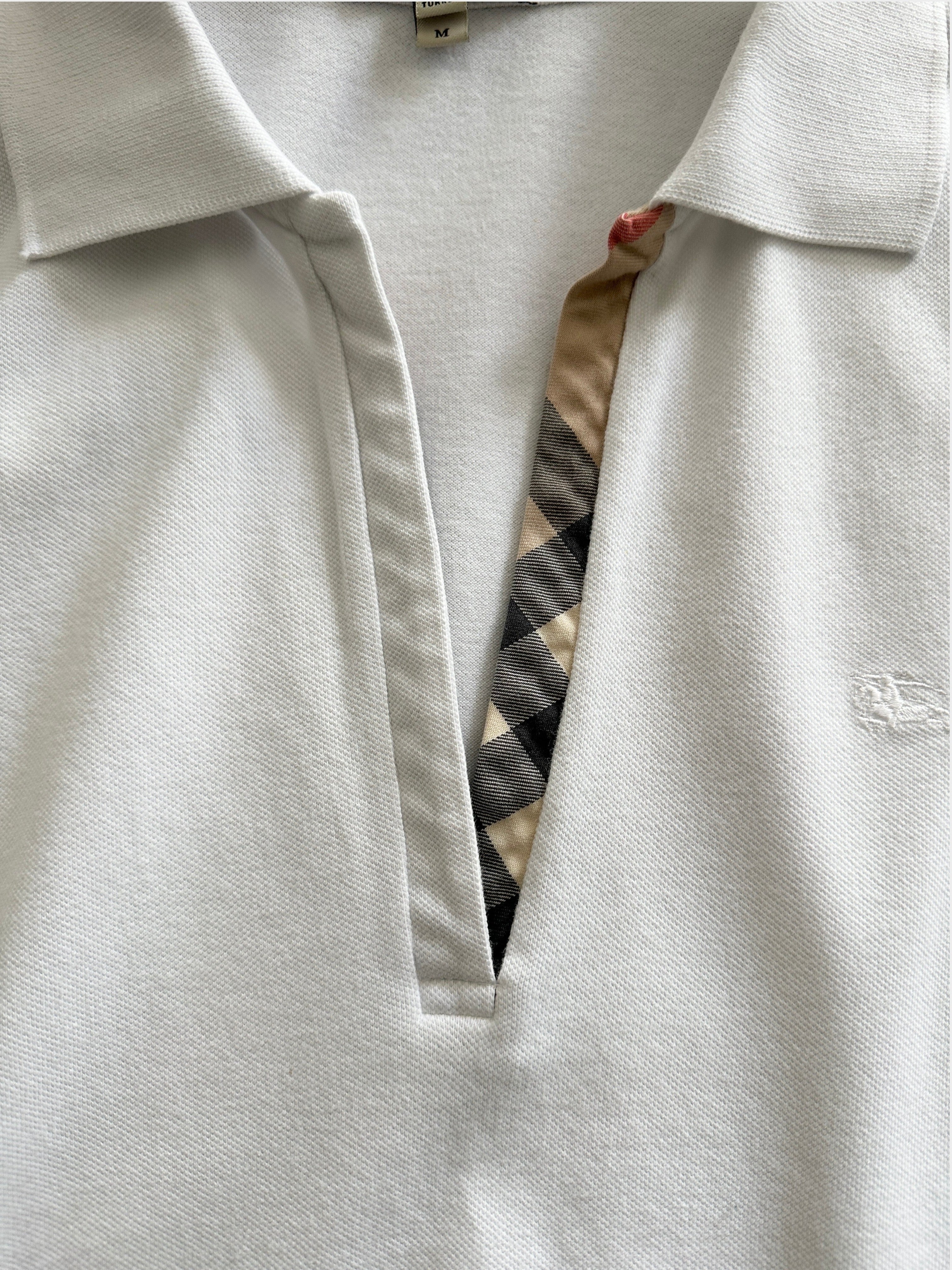 Burberry Nova Check Polo Shirt (Women's M)