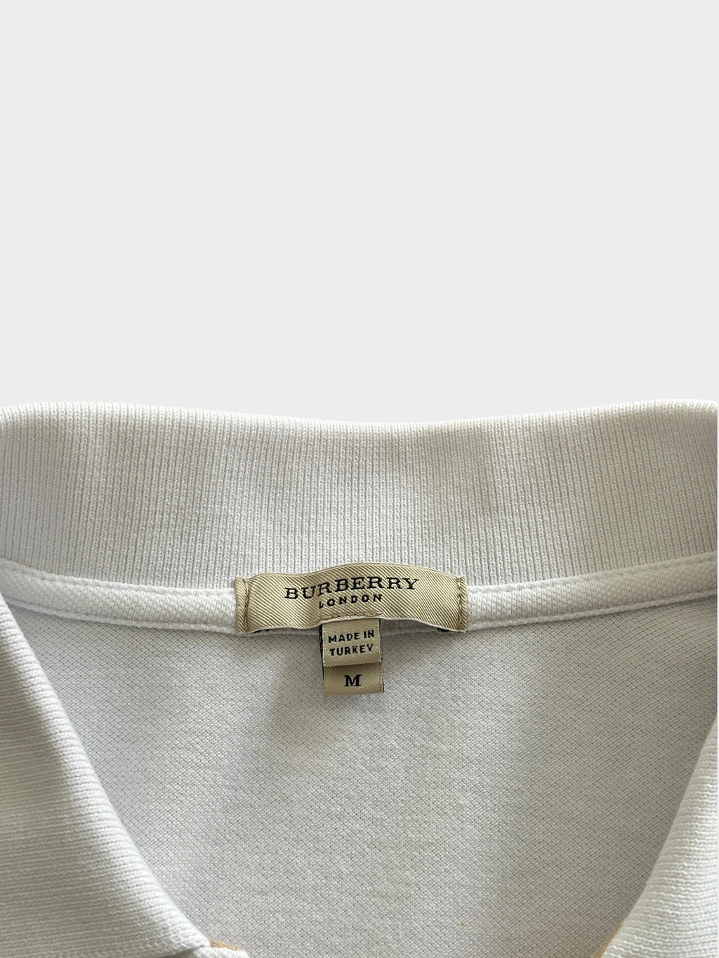 Burberry Nova Check Polo Shirt (Women's M)