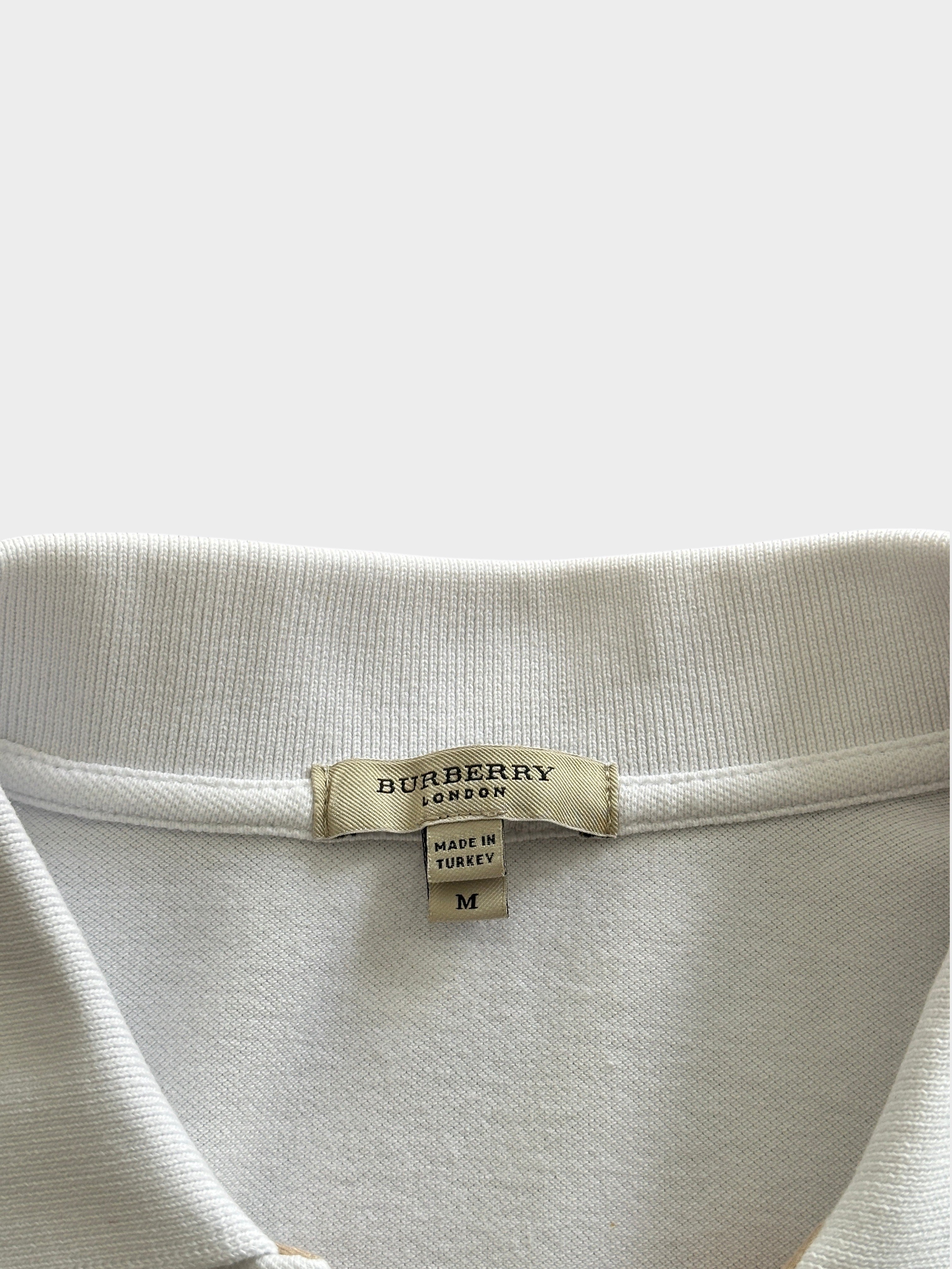Burberry Nova Check Polo Shirt (Women's M)