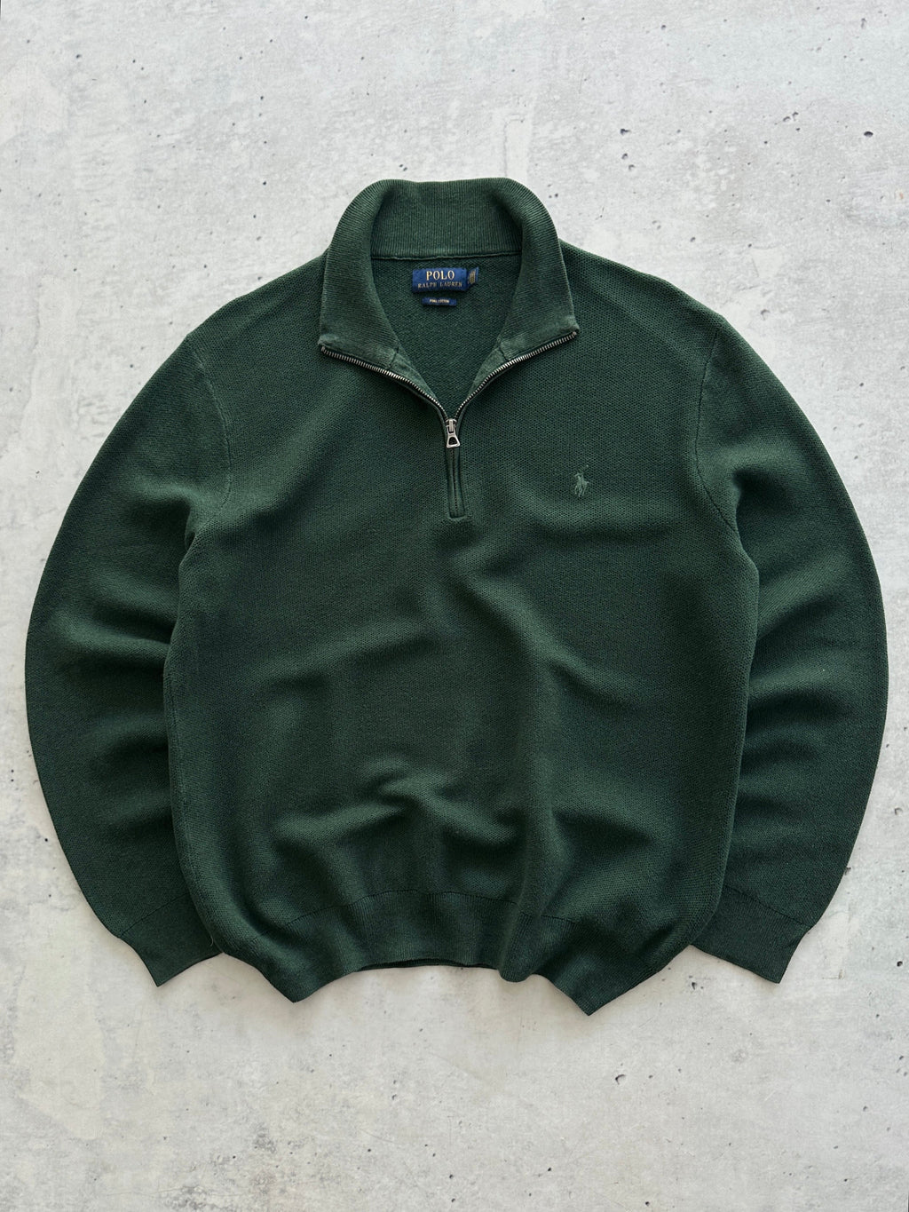 Ralph Lauren 1/4 Zip Pullover Jumper (L)