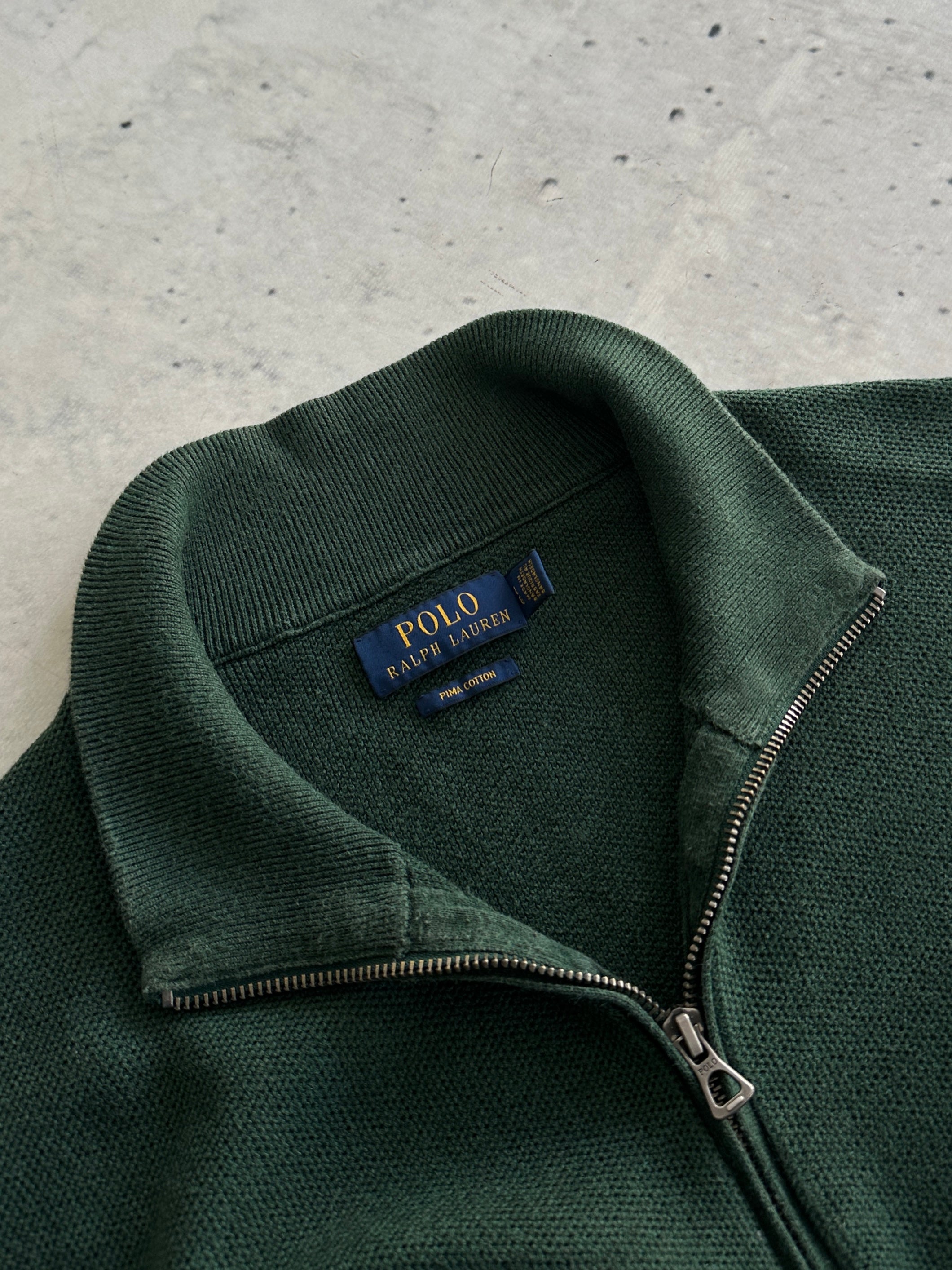 Ralph Lauren 1/4 Zip Pullover Jumper (L)