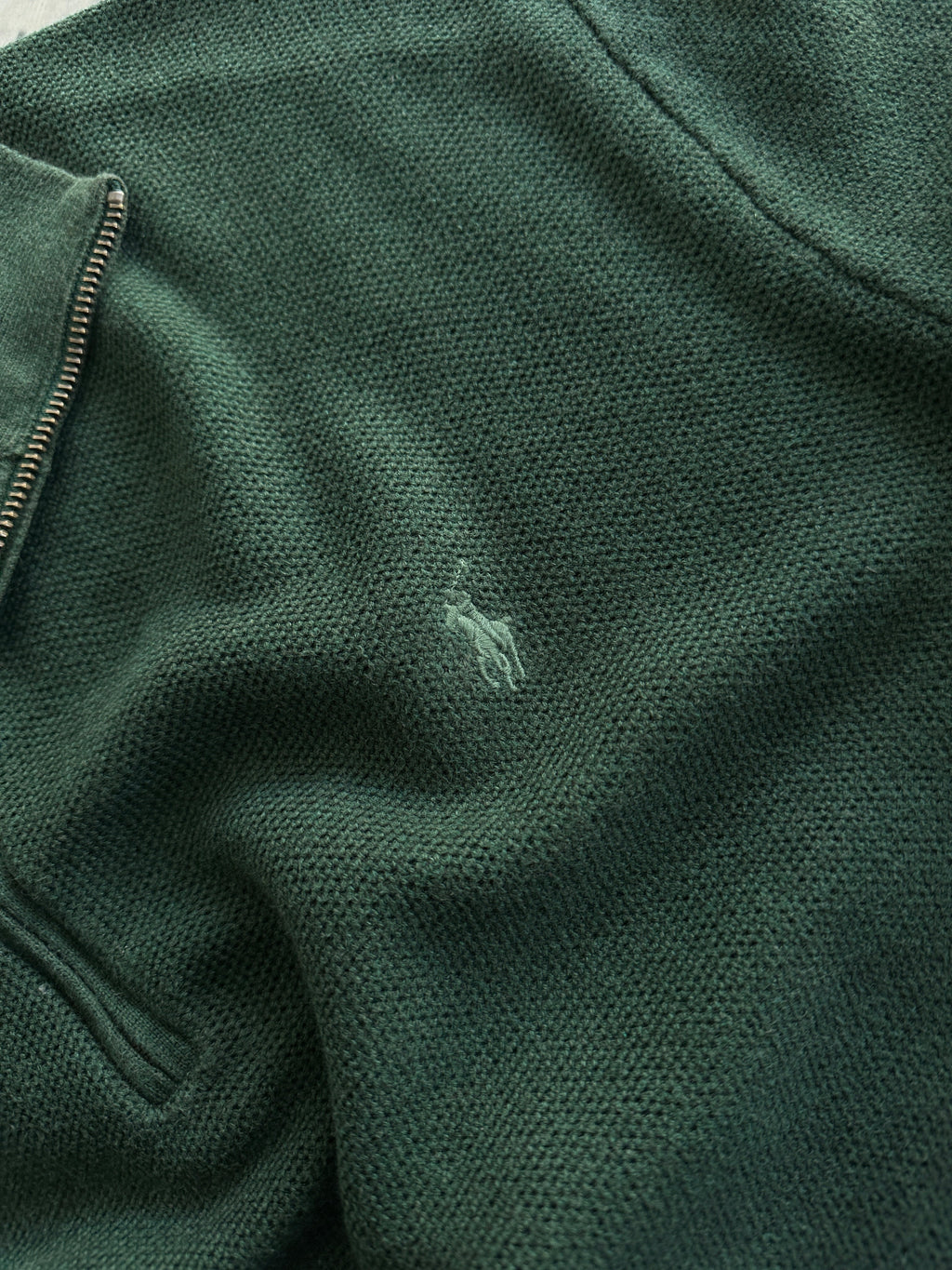 Ralph Lauren 1/4 Zip Pullover Jumper (L)