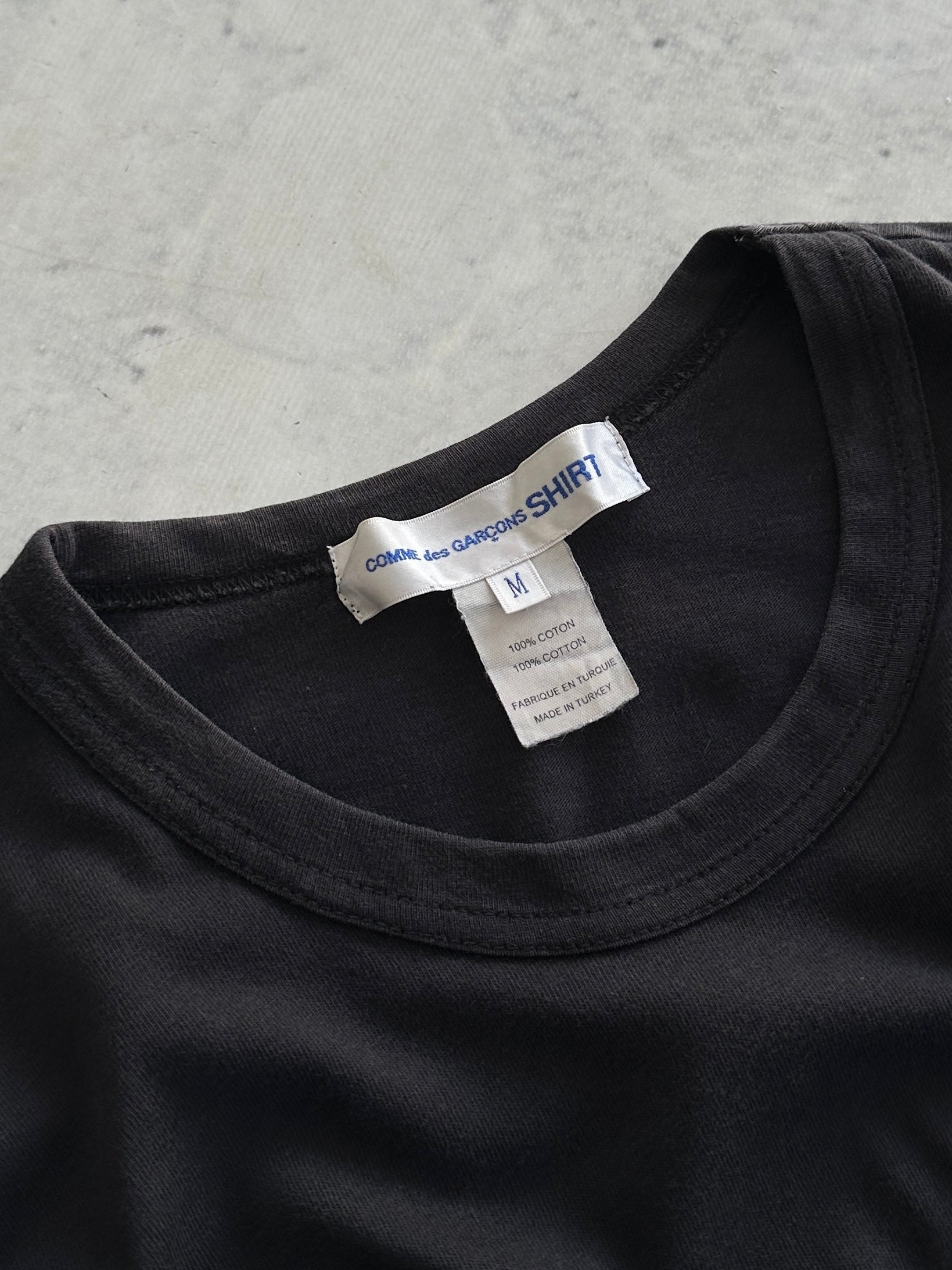 Comme des Garçons Spell Out Lightweight T Shirt (M)