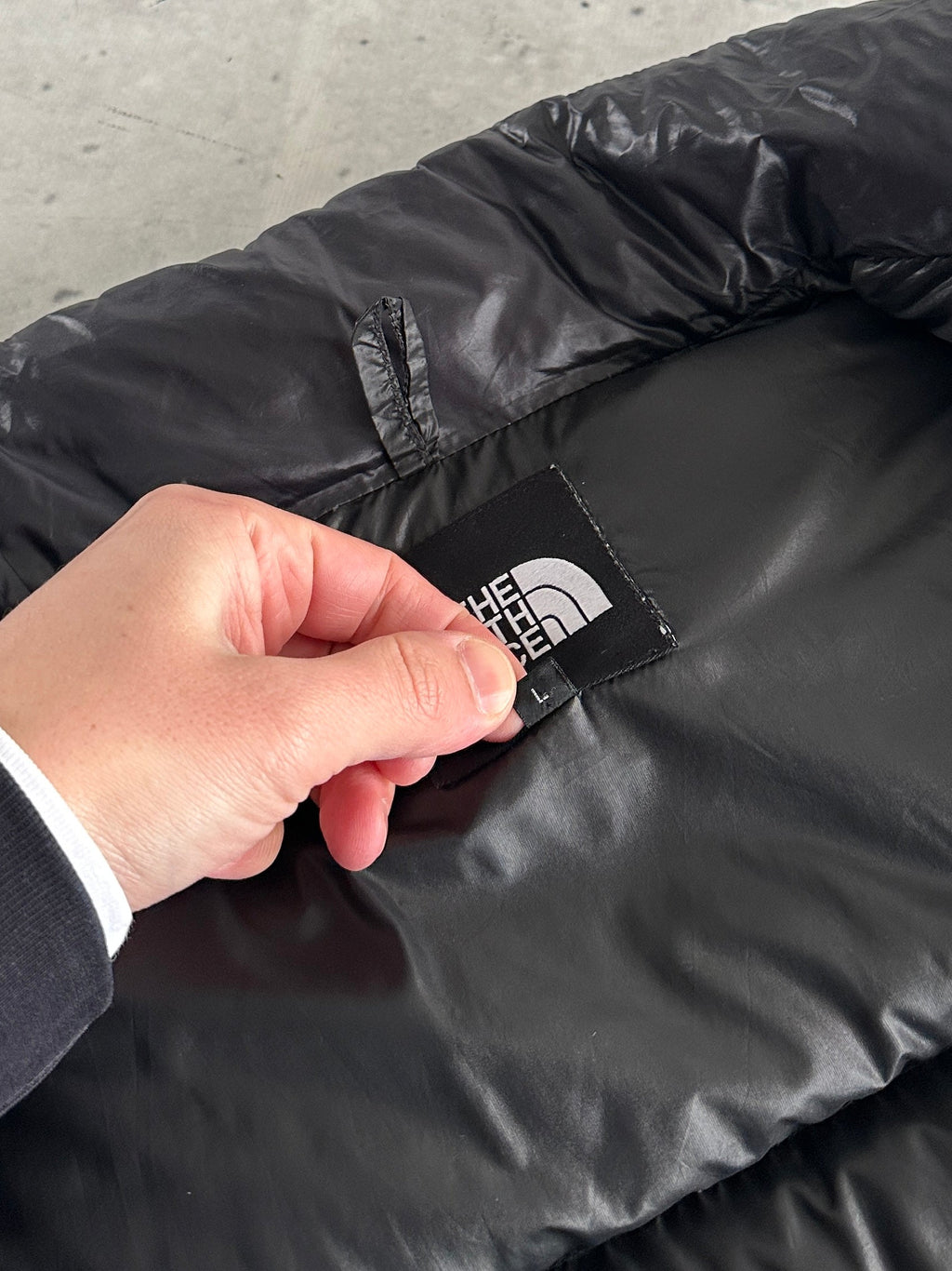 The North Face 700 Down Fill Zip Up Puffer Jacket (M)