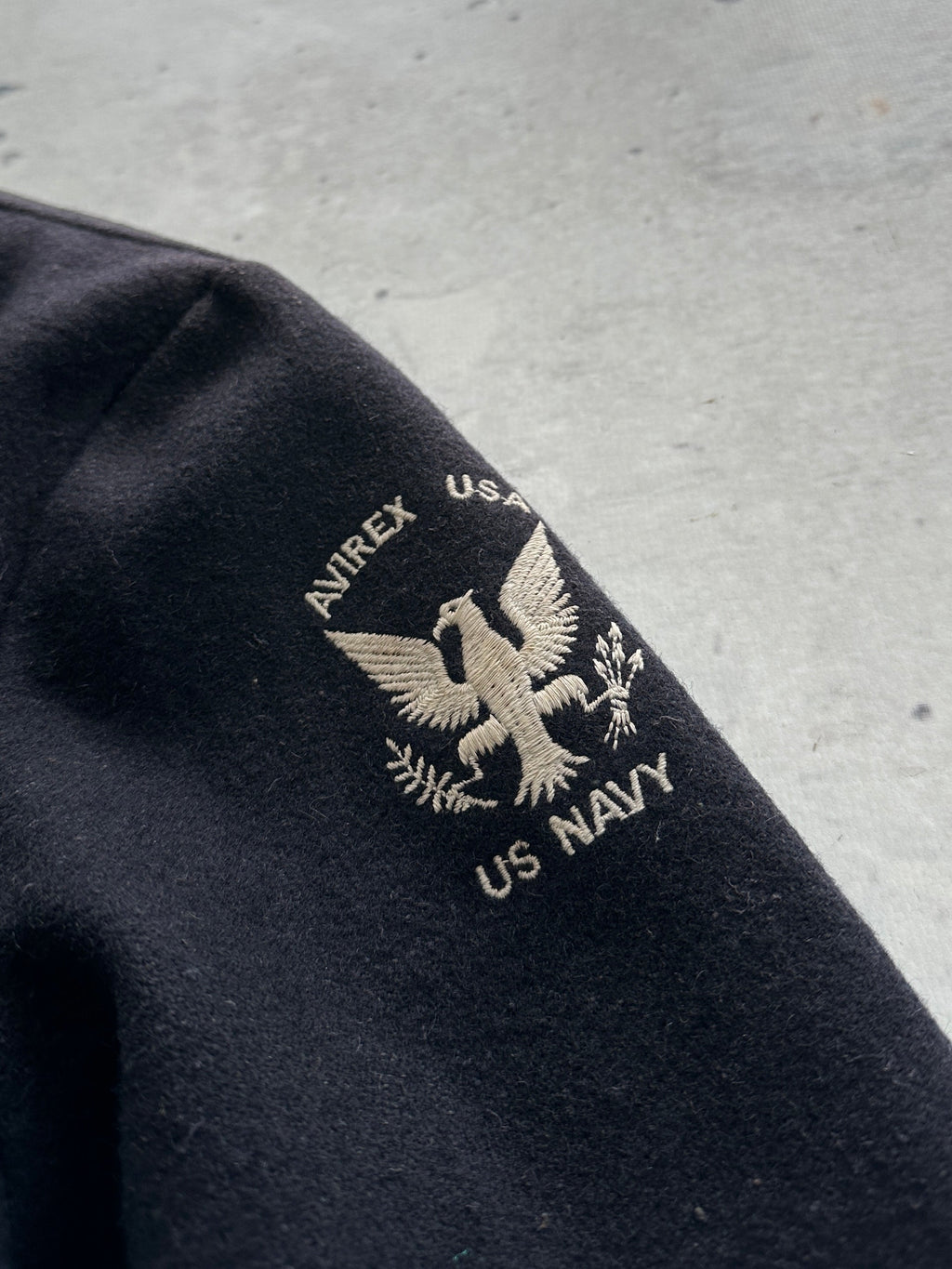 Vintage Avirex USA Type B-5 Pea Coat (L)