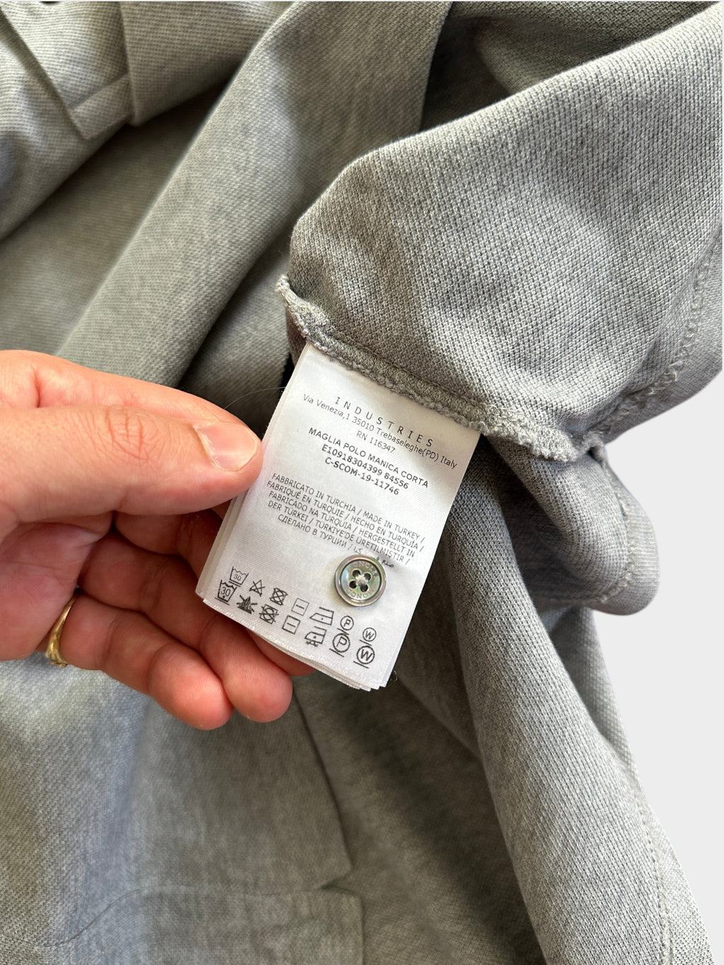 Moncler Maglia Polo Shirt (L)