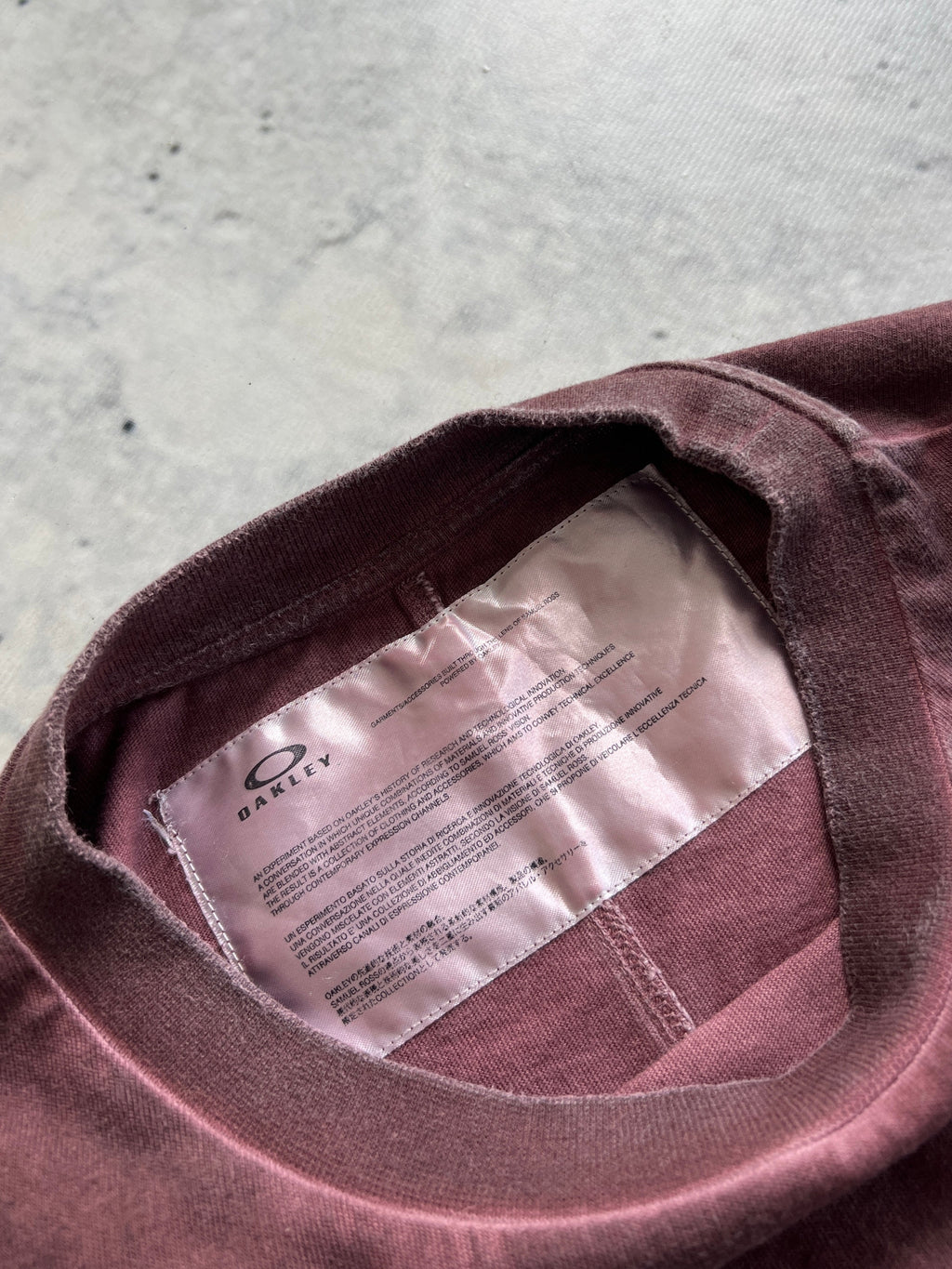 Oakley x Samuel Ross Heavyweight T Shirt (S)