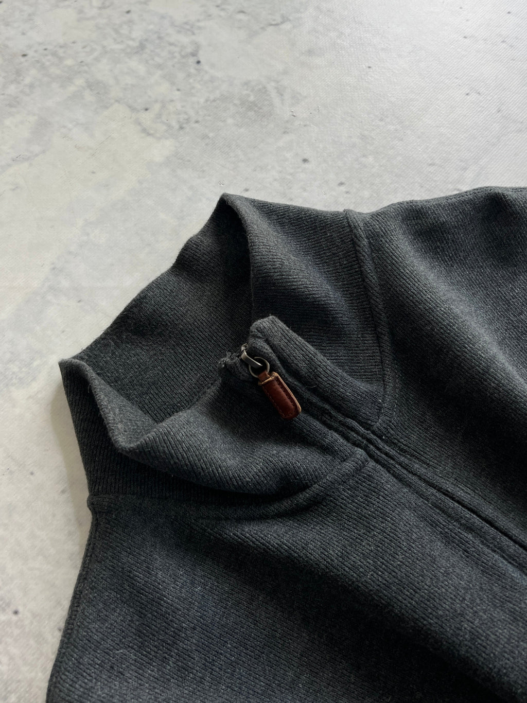 Ralph Lauren Ribbed 1/4 Zip Sweatshirt (XL)