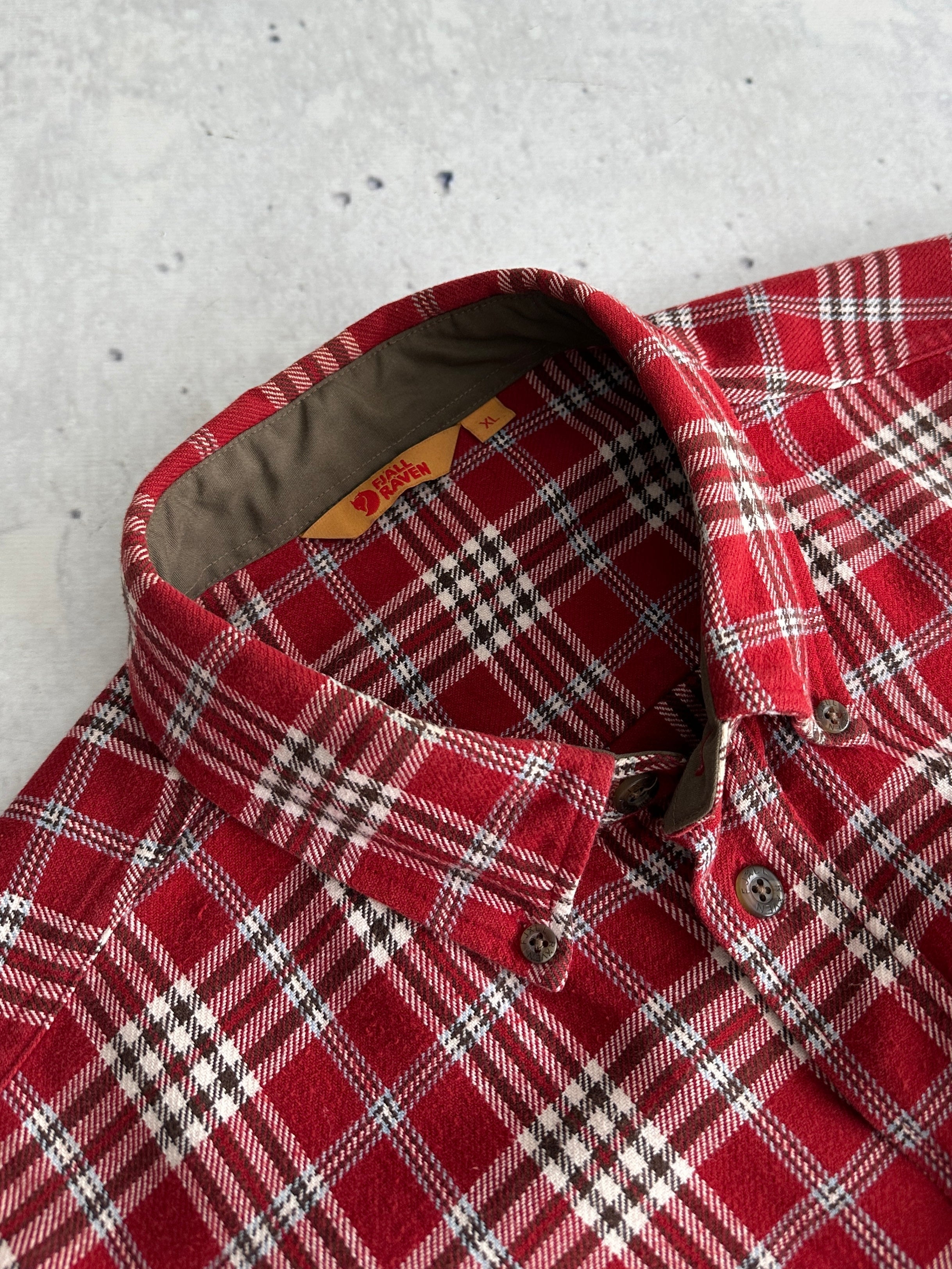 Fjall Raven Flannel Duck Shirt / Overshirt (XL)