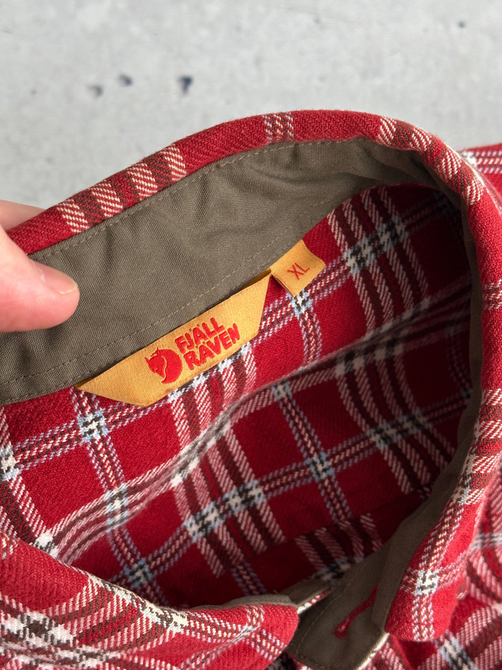Fjall Raven Flannel Duck Shirt / Overshirt (XL)