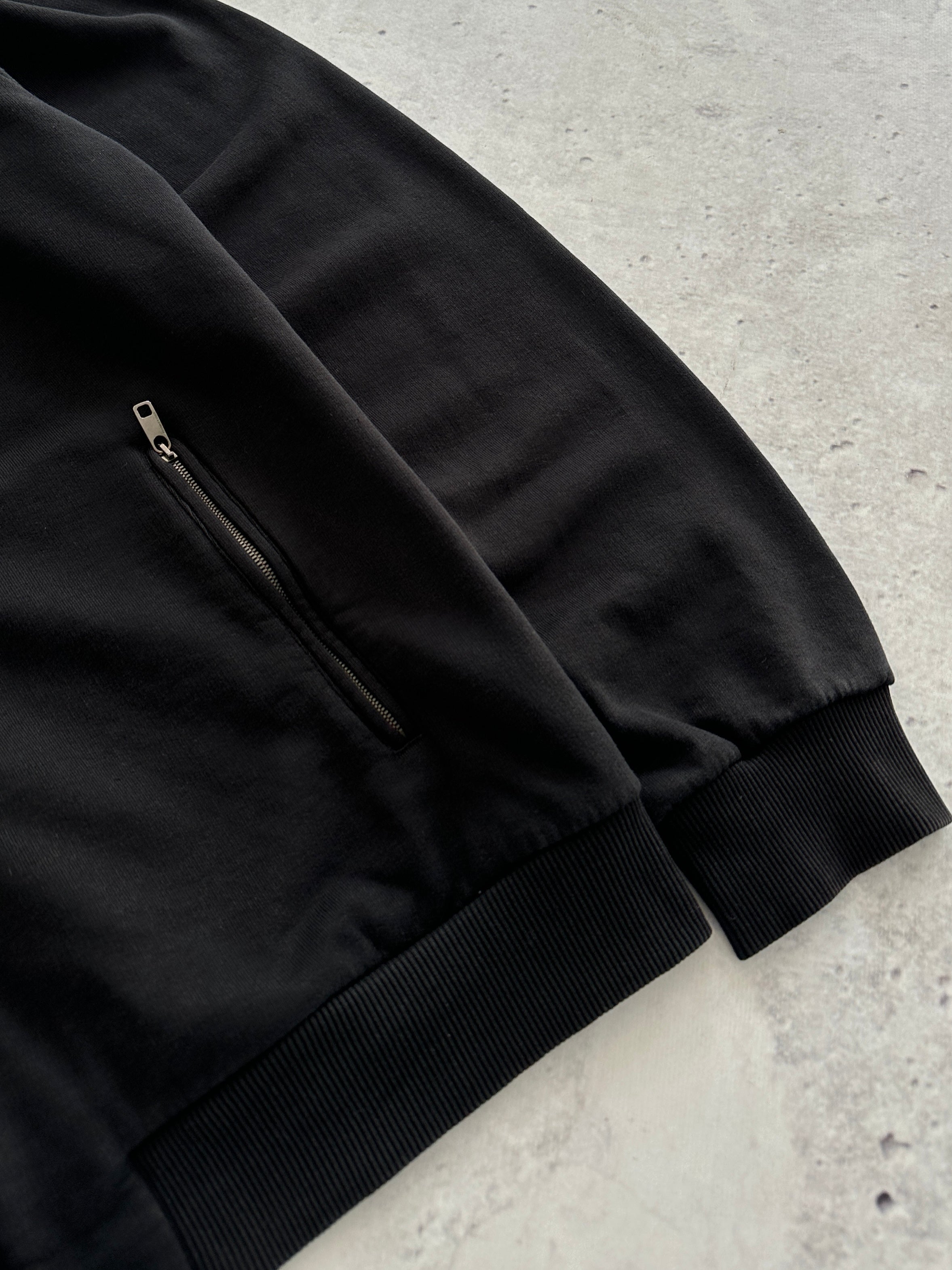 Dolce & Gabbana metal emblem Crown Zip Up Hoodie (XL)