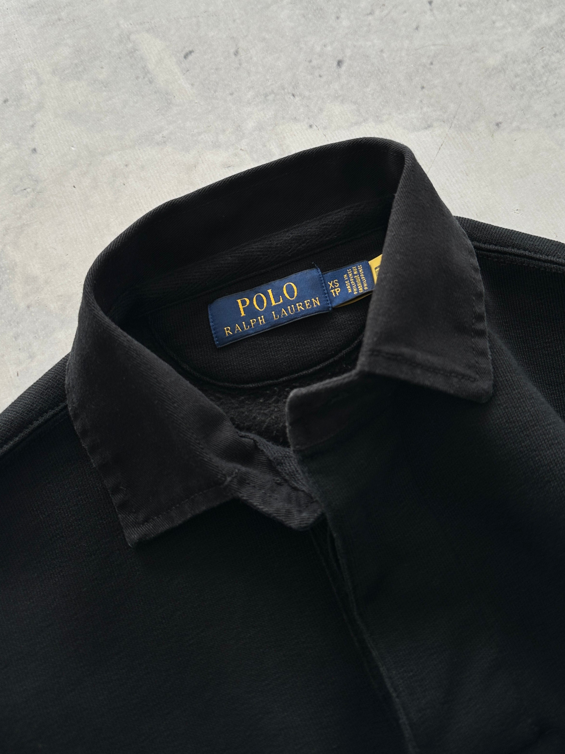 Ralph Lauren Polo Spell Out Rugby Sweatshirt (XS)