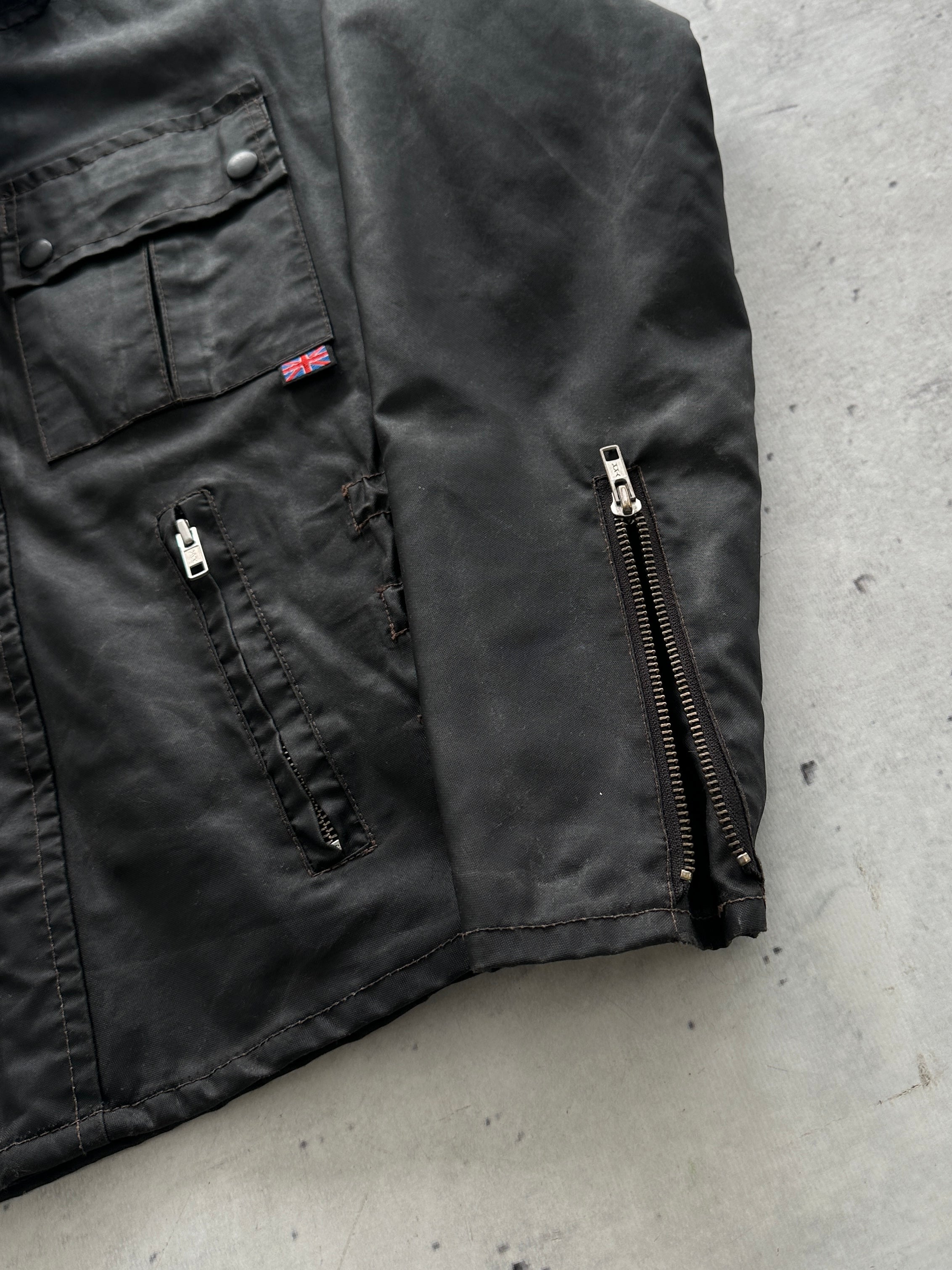 Vintage Belstaff Brigand Zip Up Jacket (Women's S)