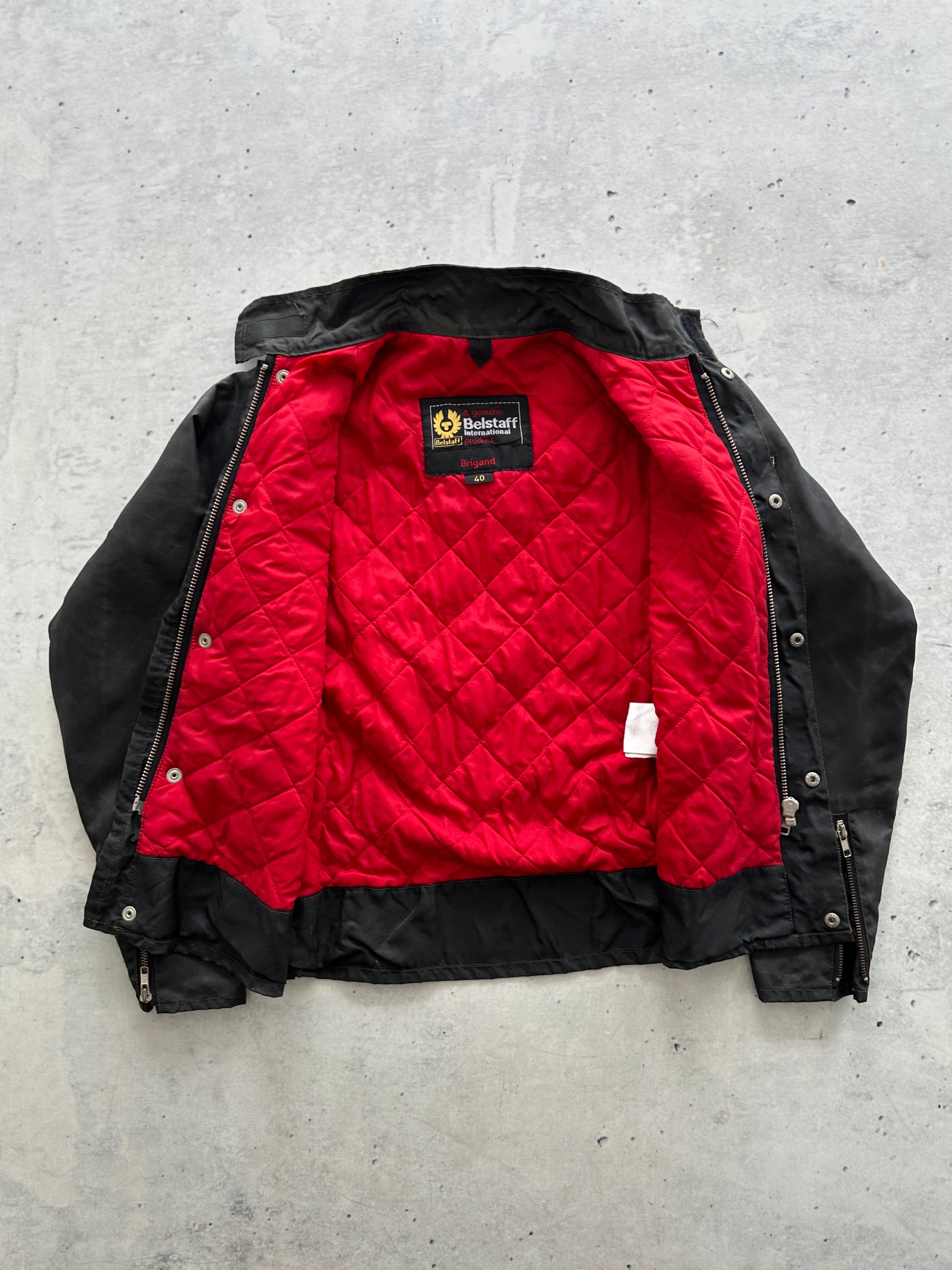 Vintage Belstaff Brigand Zip Up Jacket (Women's S)