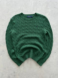 Ralph Lauren Cable Knit Crewneck Jumper (S)
