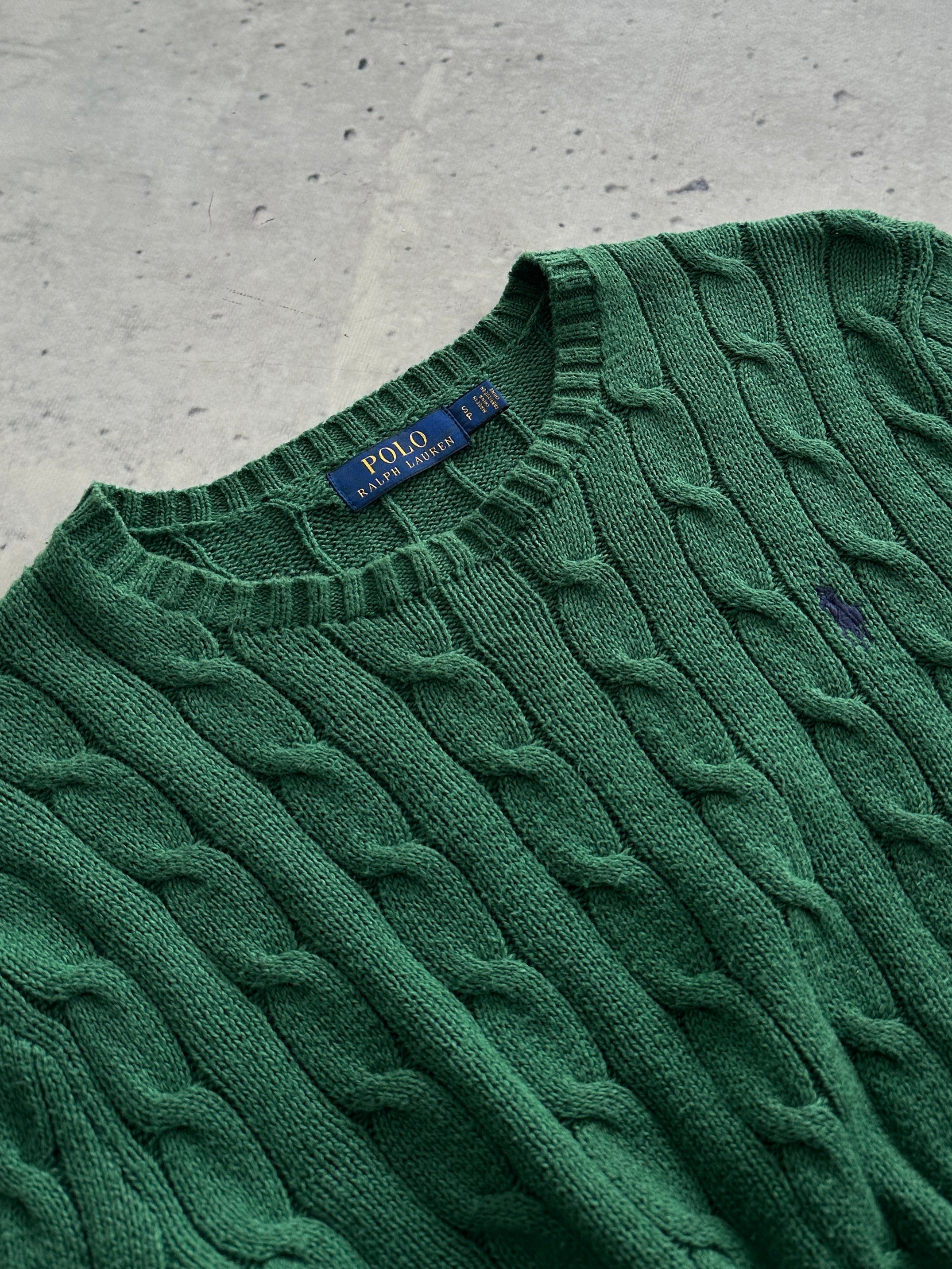 Ralph Lauren Cable Knit Crewneck Jumper (S)