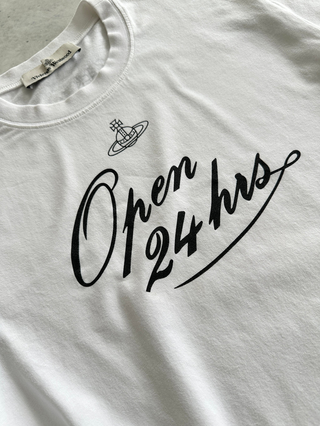 Vivienne Westwood Open 24 Hours T Shirt (S)