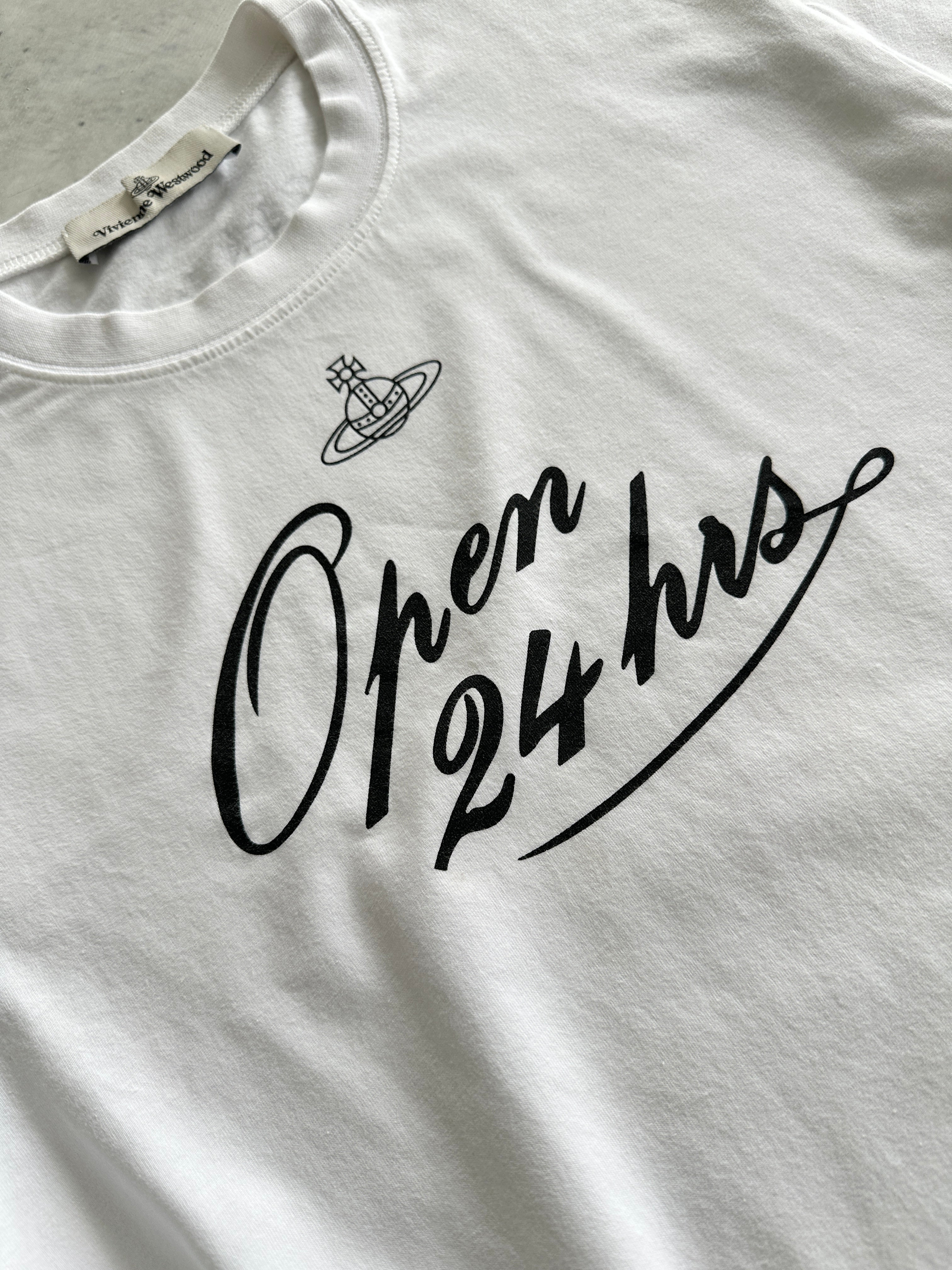 Vivienne Westwood Open 24 Hours T Shirt (S)