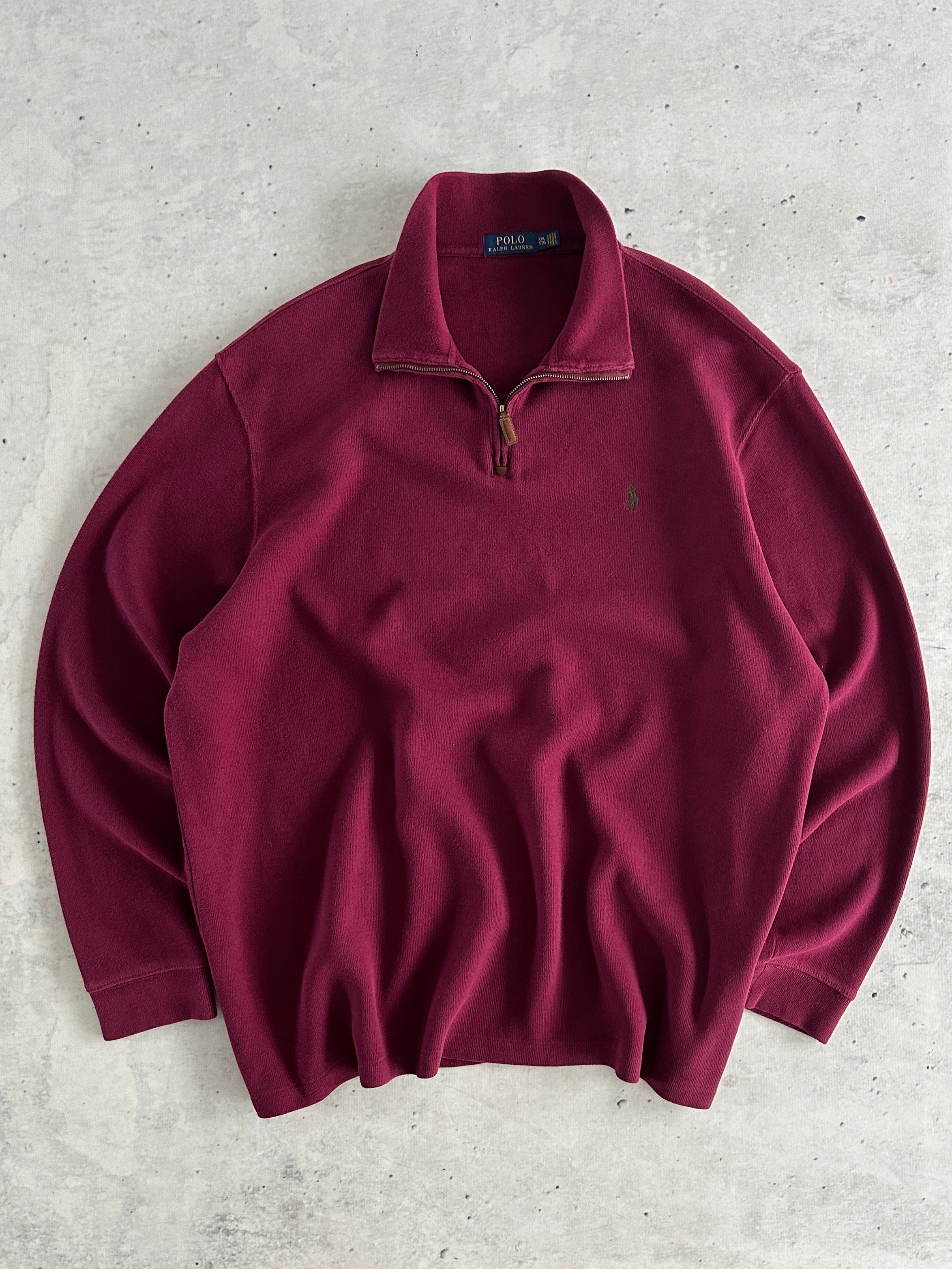 Ralph Lauren 1/4 Zip Pullover Jumper (XXL)