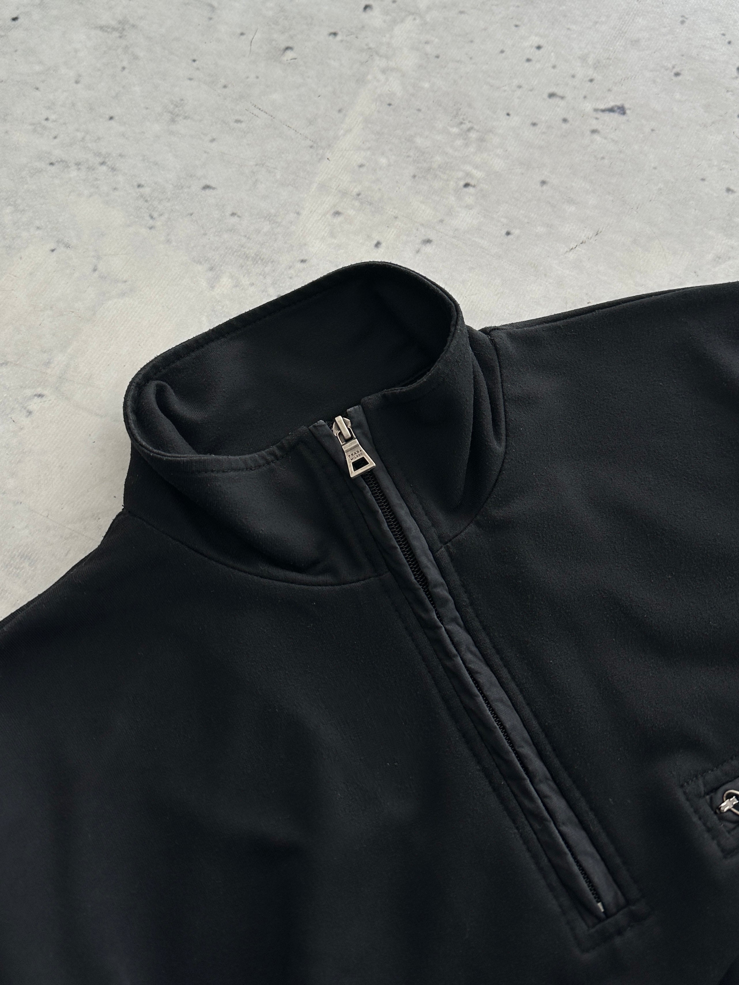 Prada Sport 1/4 Zip Pullover Jumper (XL)