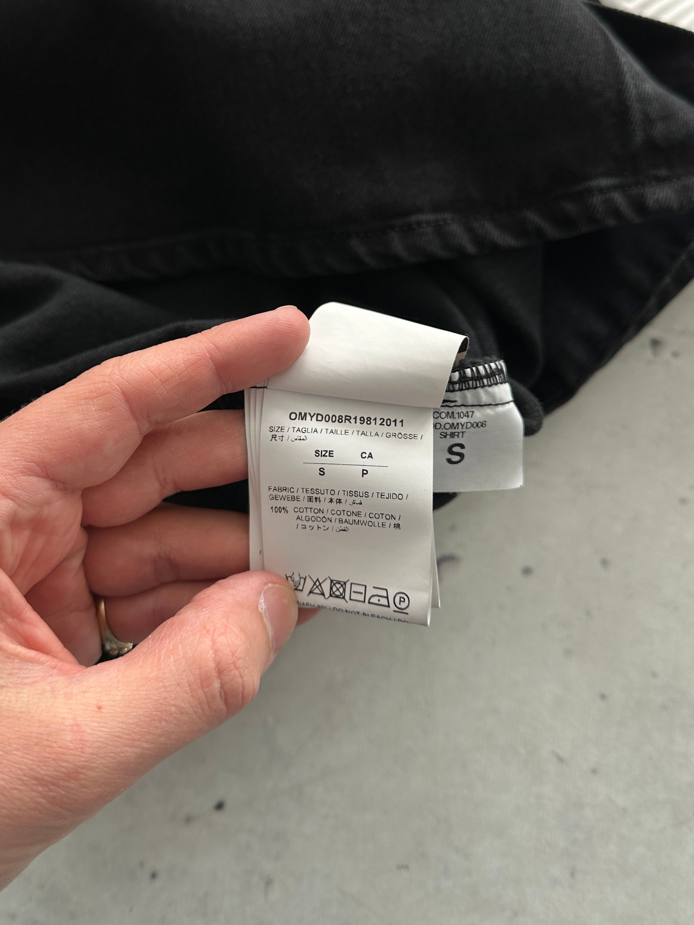 Off White Impressionism Print Denim Jacket (S)