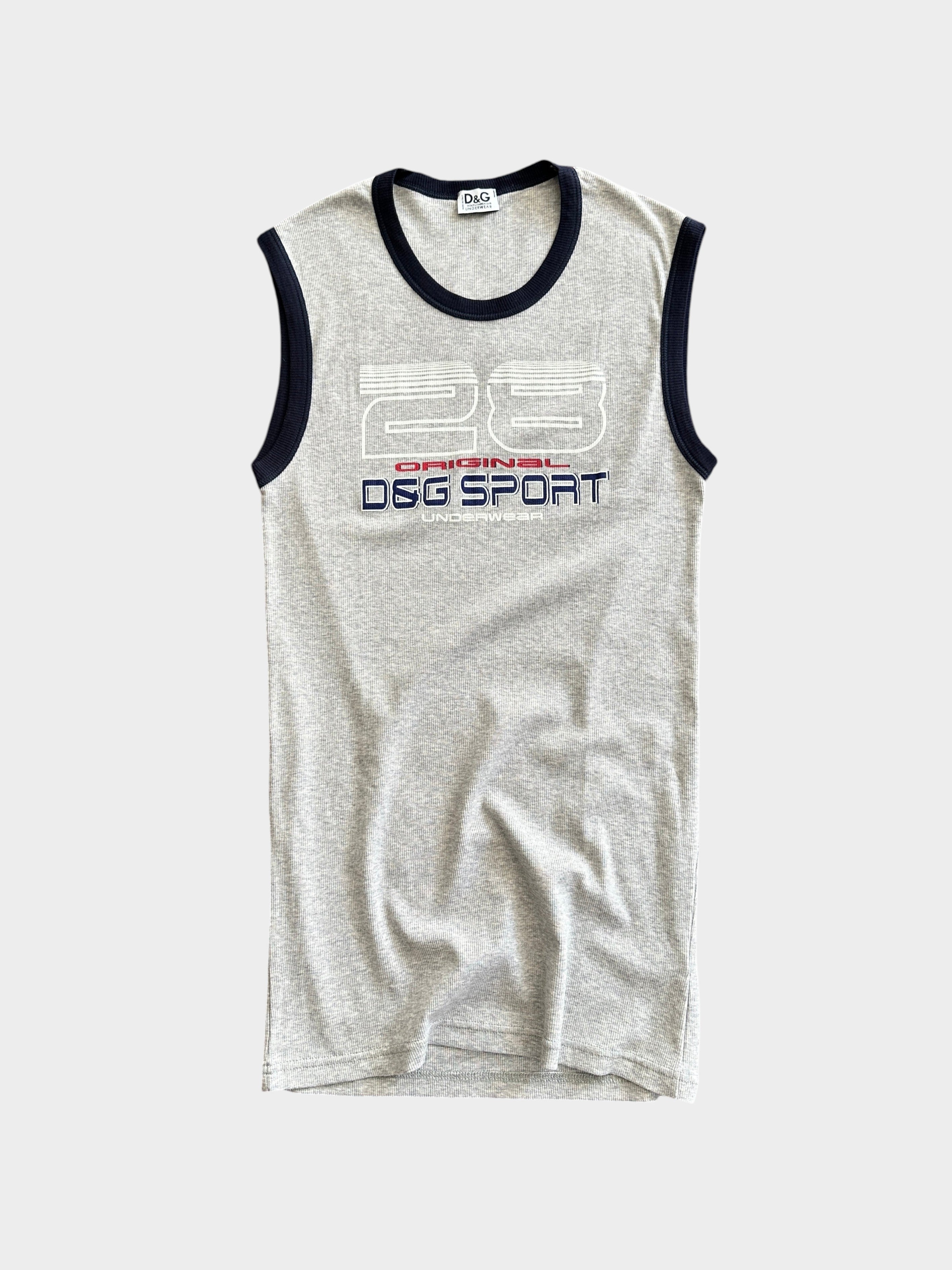 00's Dolce & Gabbana Sport Underwear Vest / Mini Dress (Women's XS/S)
