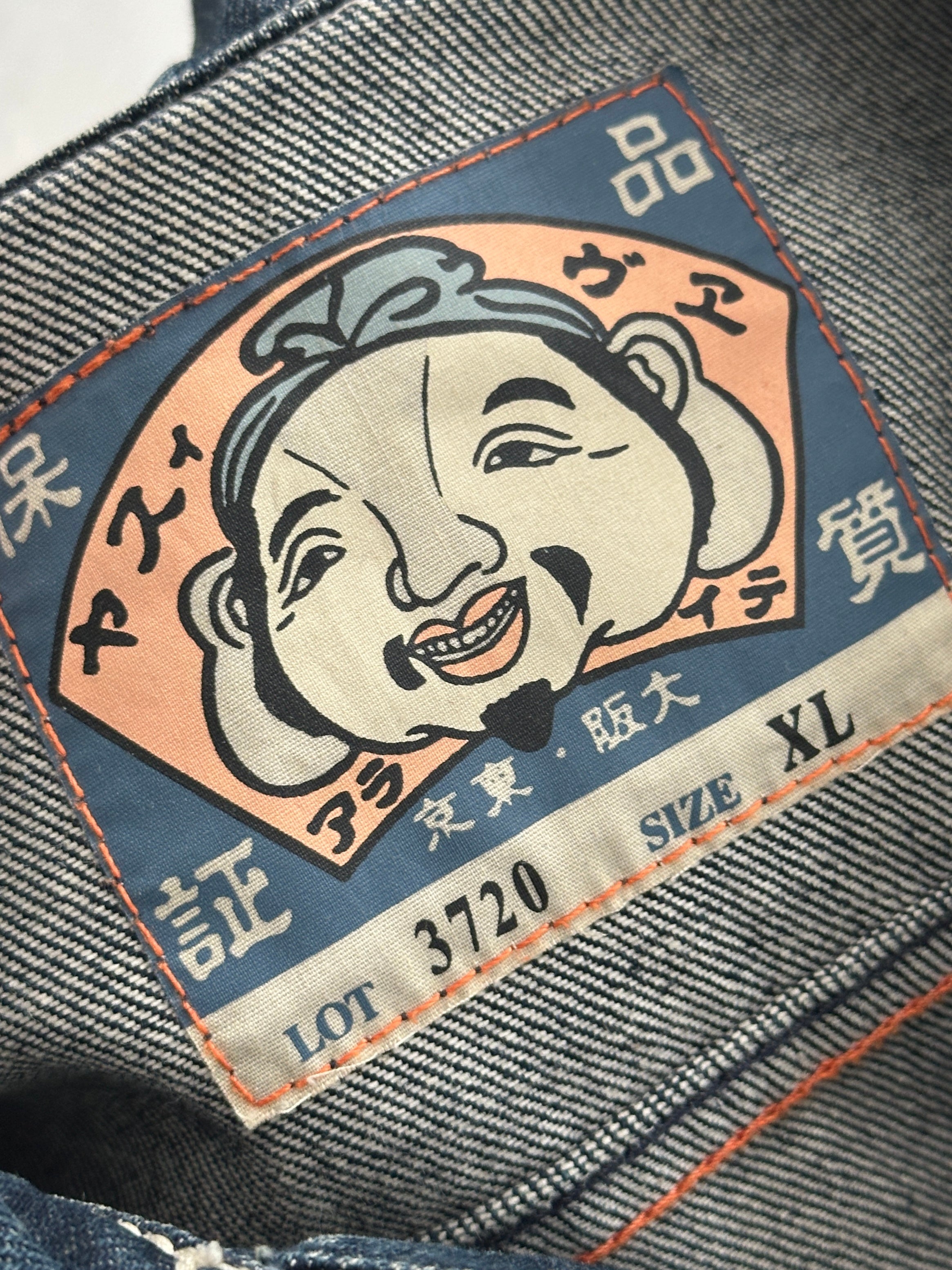 00's Evisu Maniacs 3720 Denim Jacket (M)