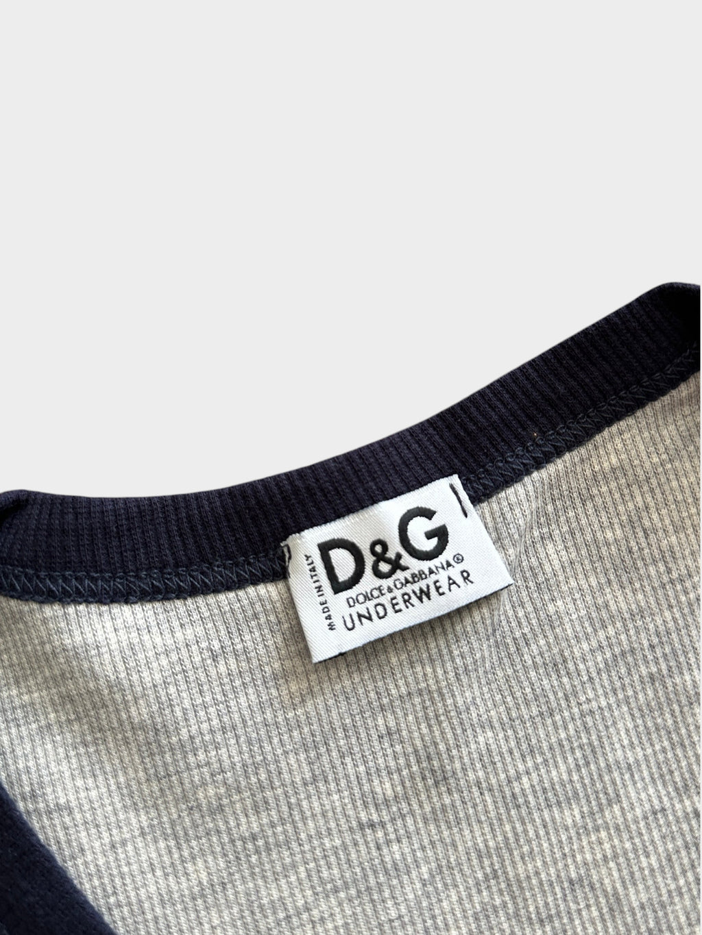 00's Dolce & Gabbana Sport Underwear Vest / Mini Dress (Women's XS/S)