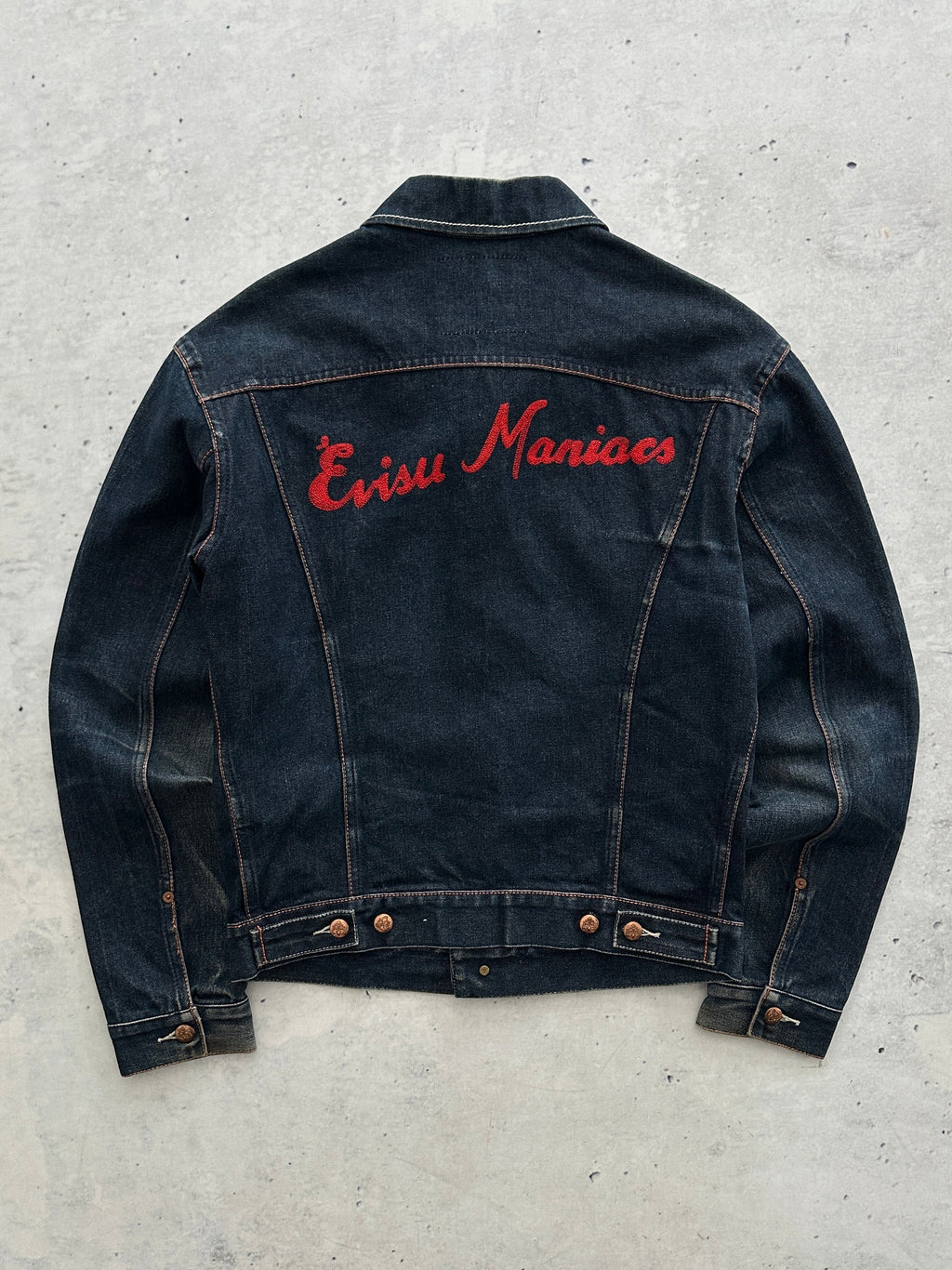 00's Evisu Maniacs 3720 Denim Jacket (M)