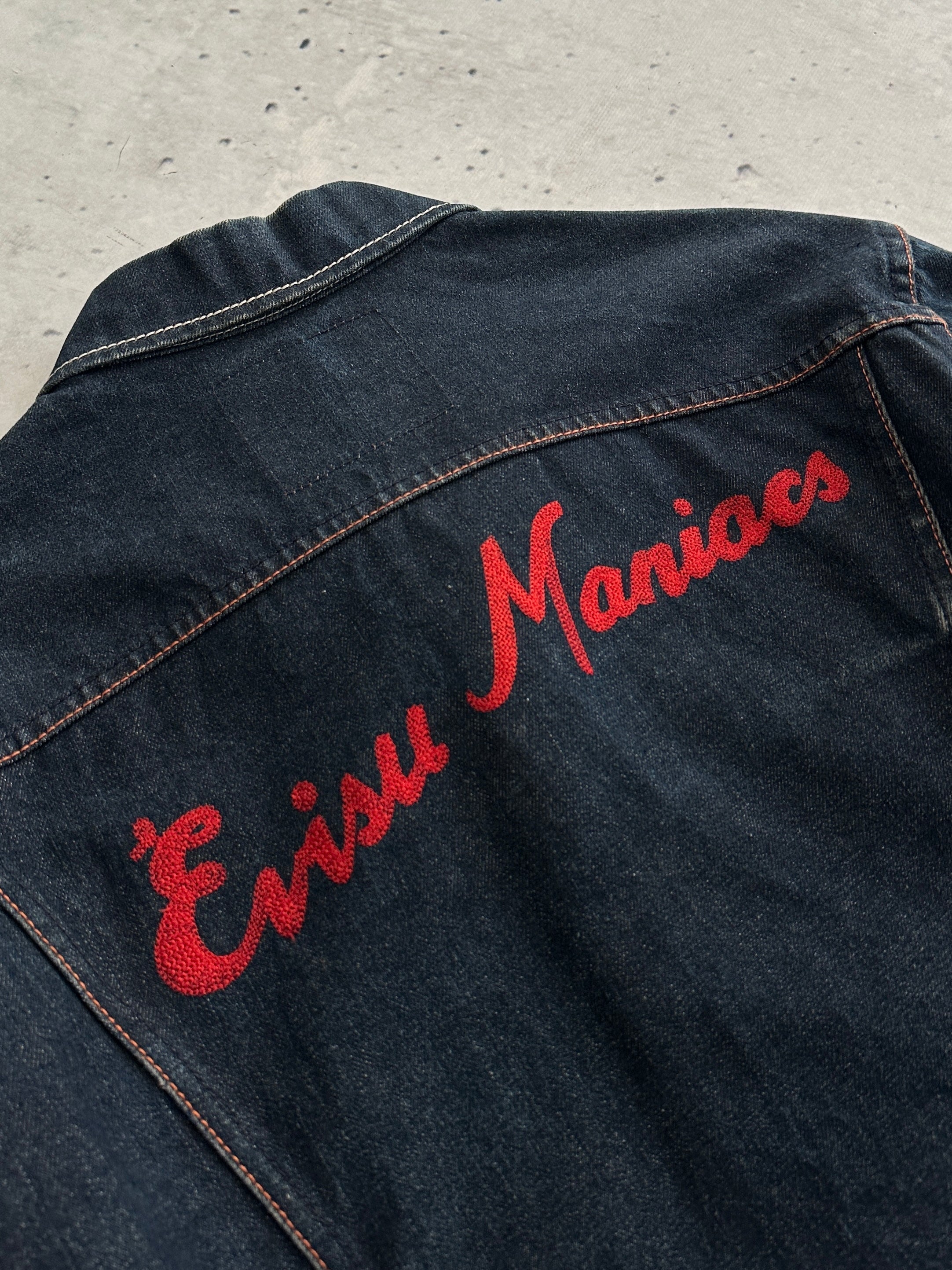 00's Evisu Maniacs 3720 Denim Jacket (M)