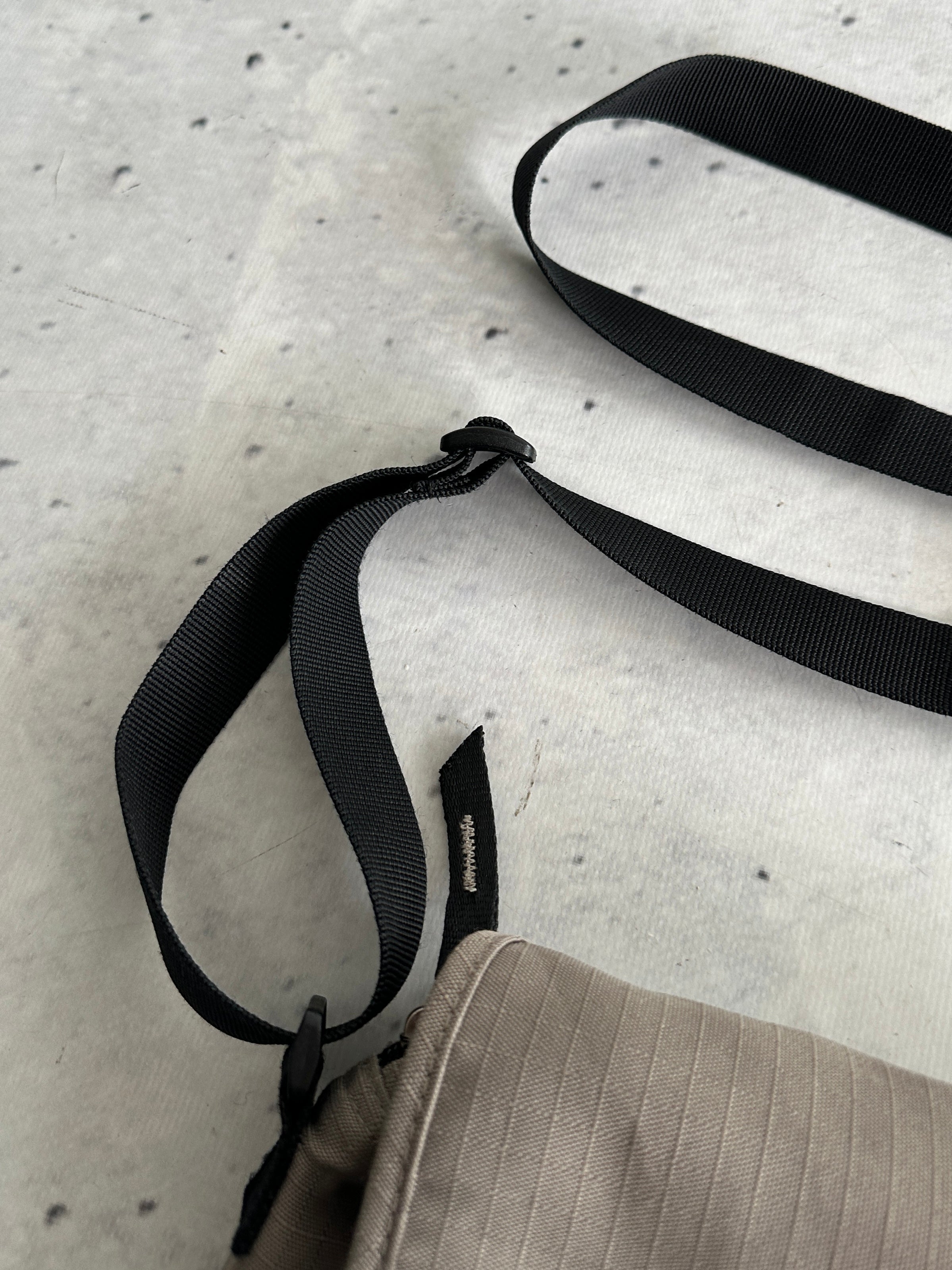 90's Nike Swoosh Ripstop Crossbody / Shoulder Bag (One Size)
