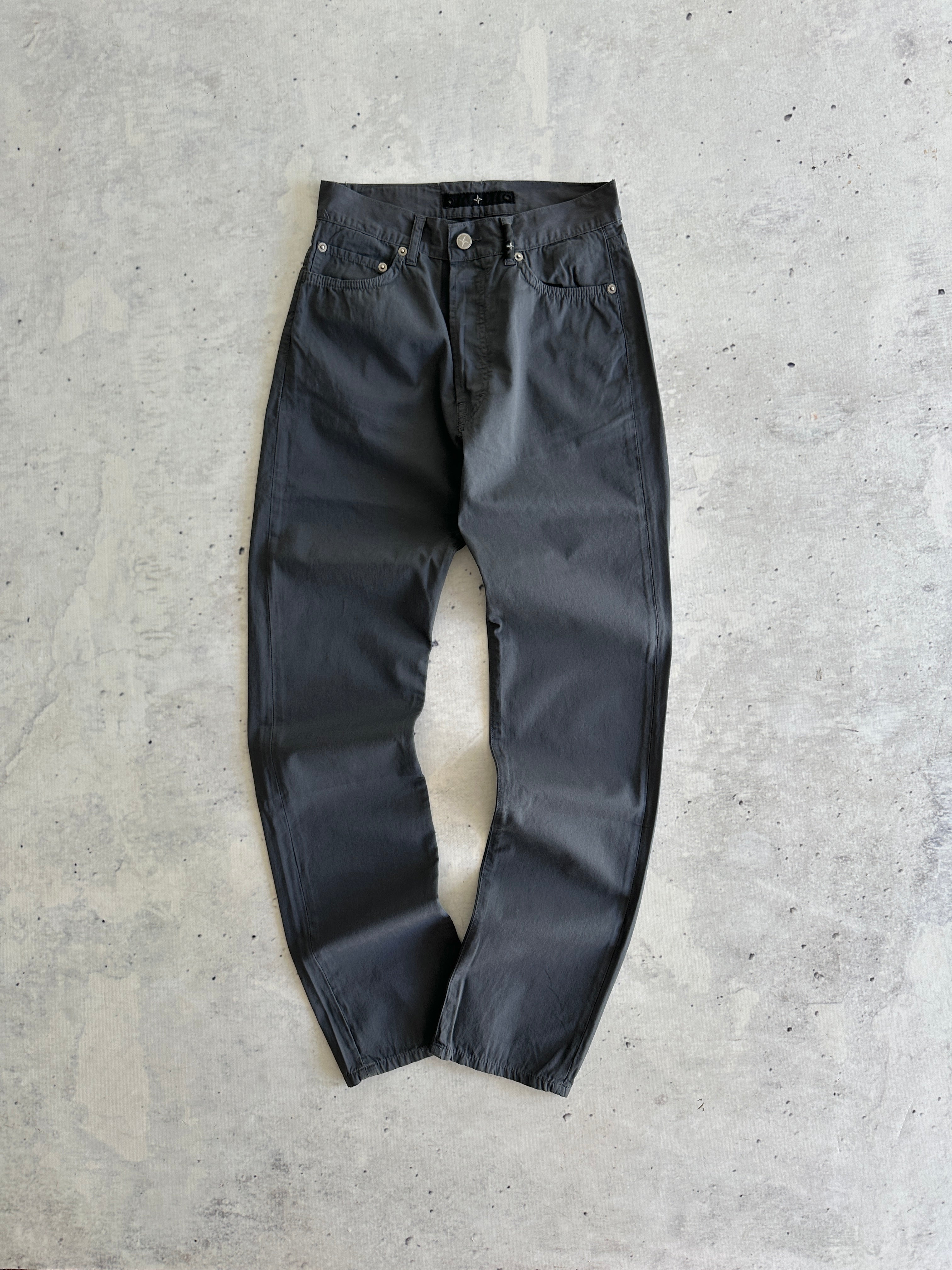 00's Stone Island Denims Straight Leg Trousers (W27)