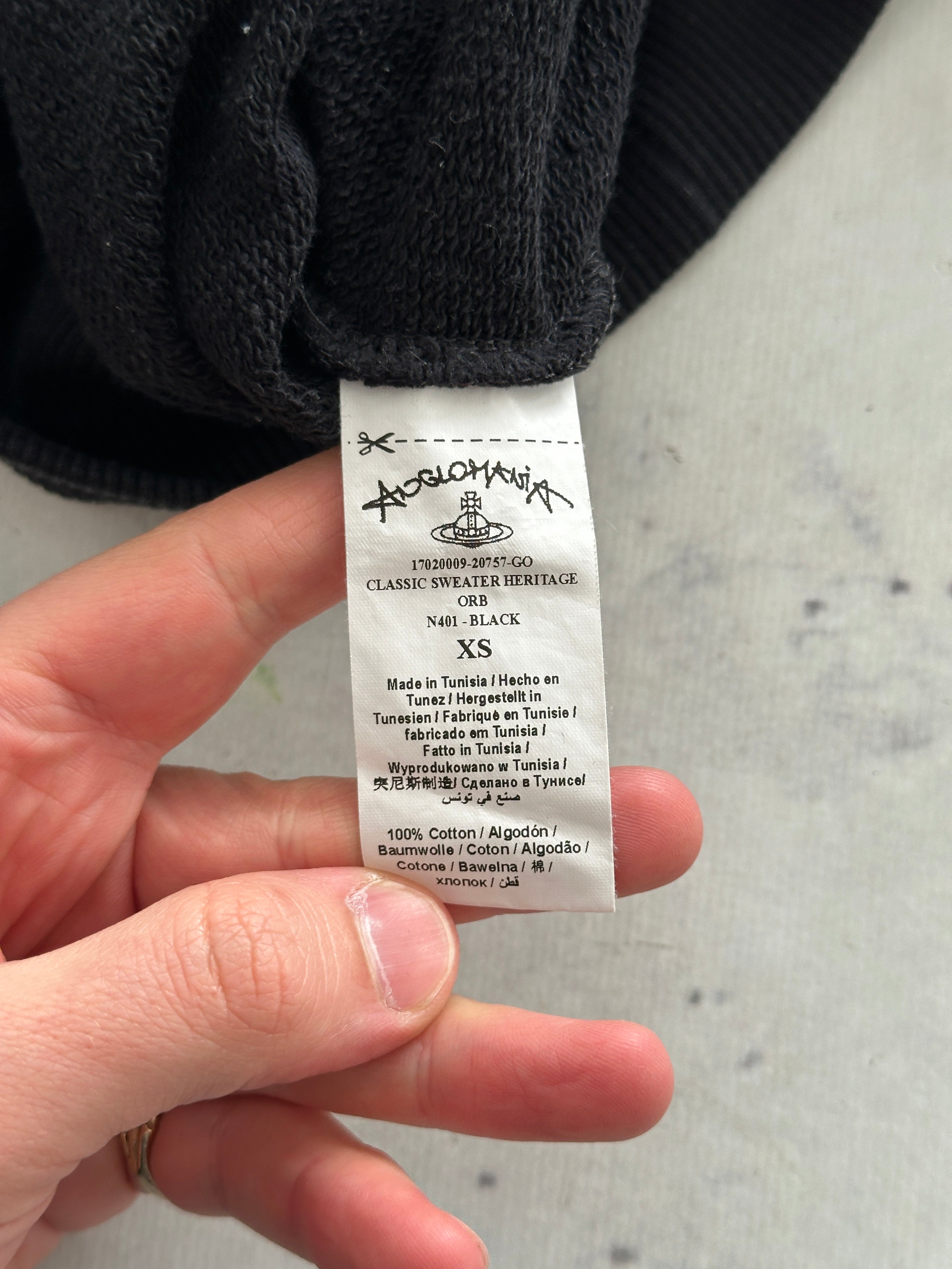 Vivienne Westwood Anglomania Orb Crewneck Sweatshirt (S)