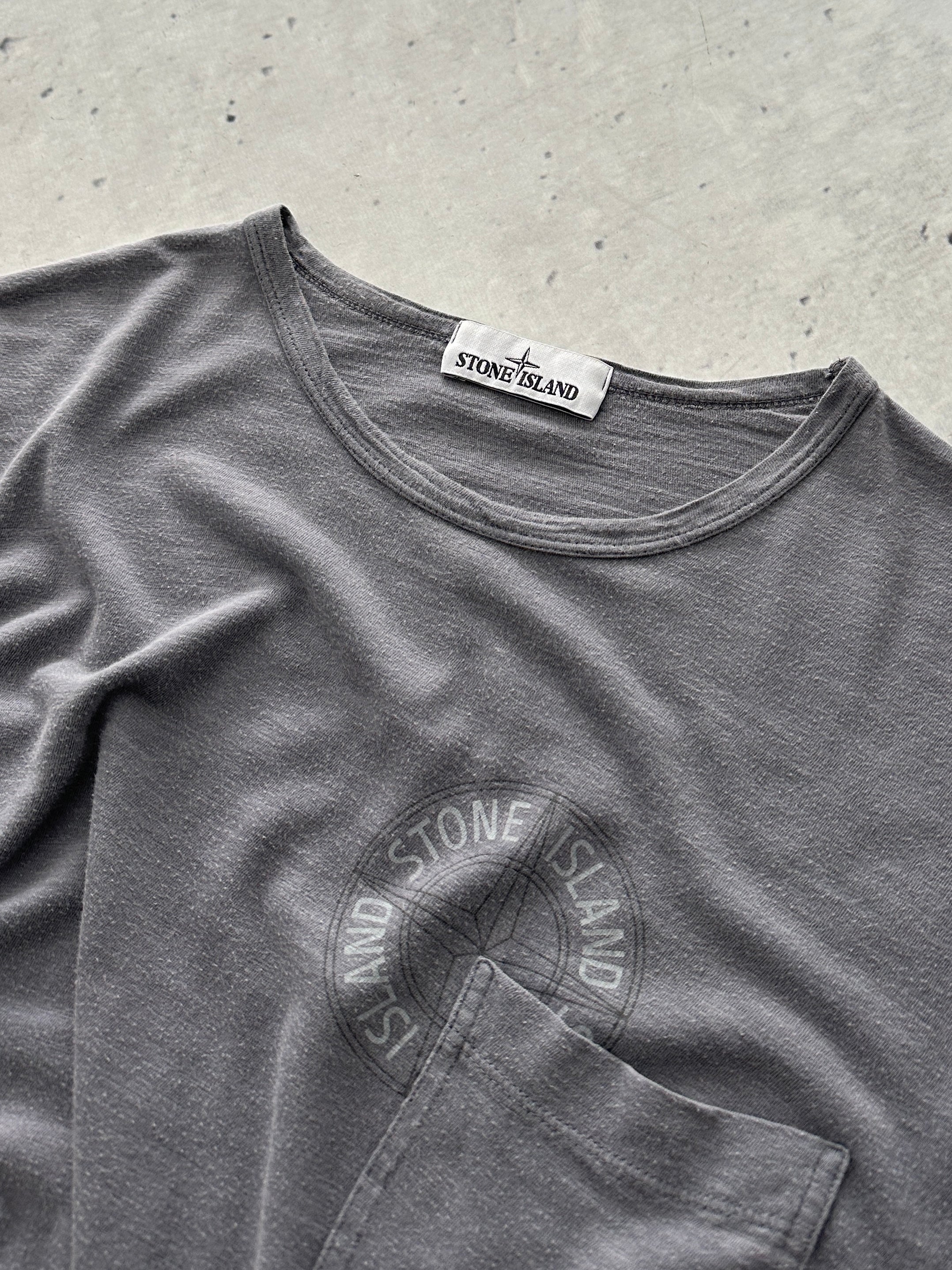 SS/16 Stone Island Lightweight Front Pocket T Shirt (M)