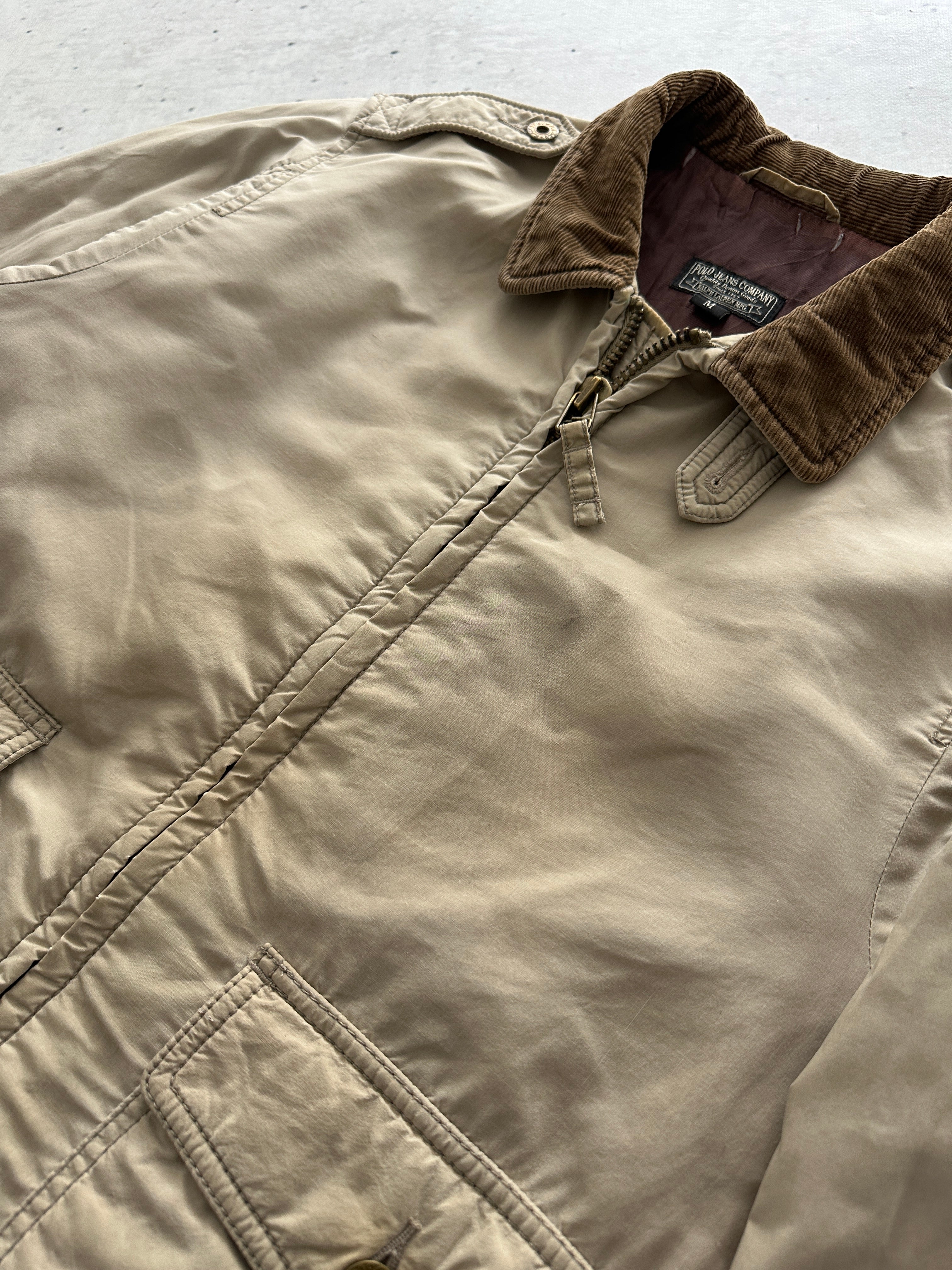 Ralph Lauren Polo Corduroy Collar Bomber Jacket (S)