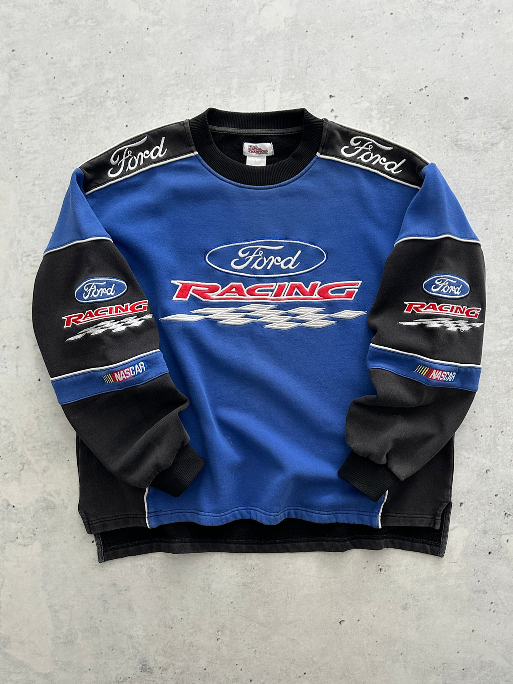 Vintage Ford Racing Nascar Heavyweight Crewneck Sweatshirt (XL)