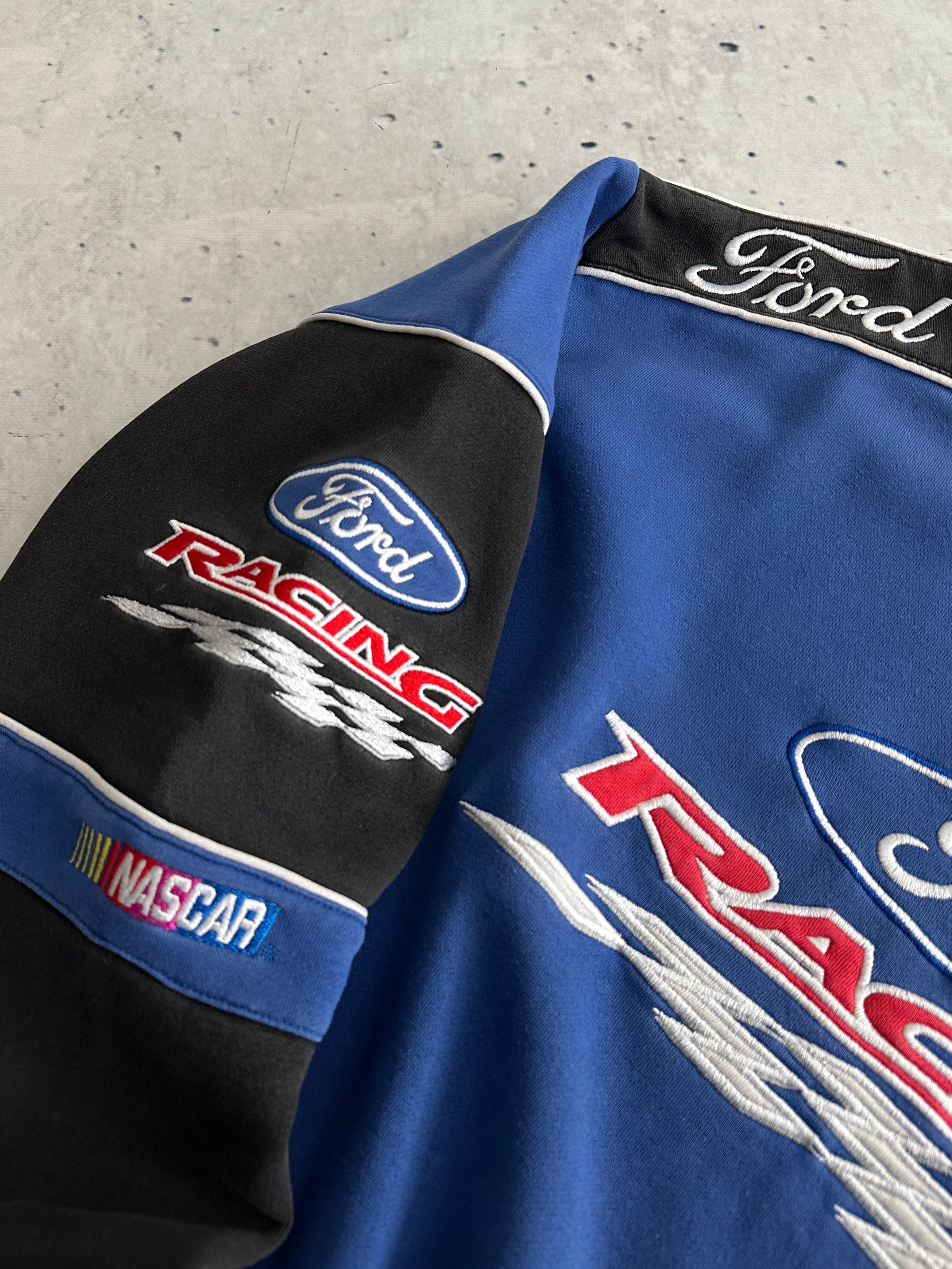 Vintage Ford Racing Nascar Heavyweight Crewneck Sweatshirt (XL)