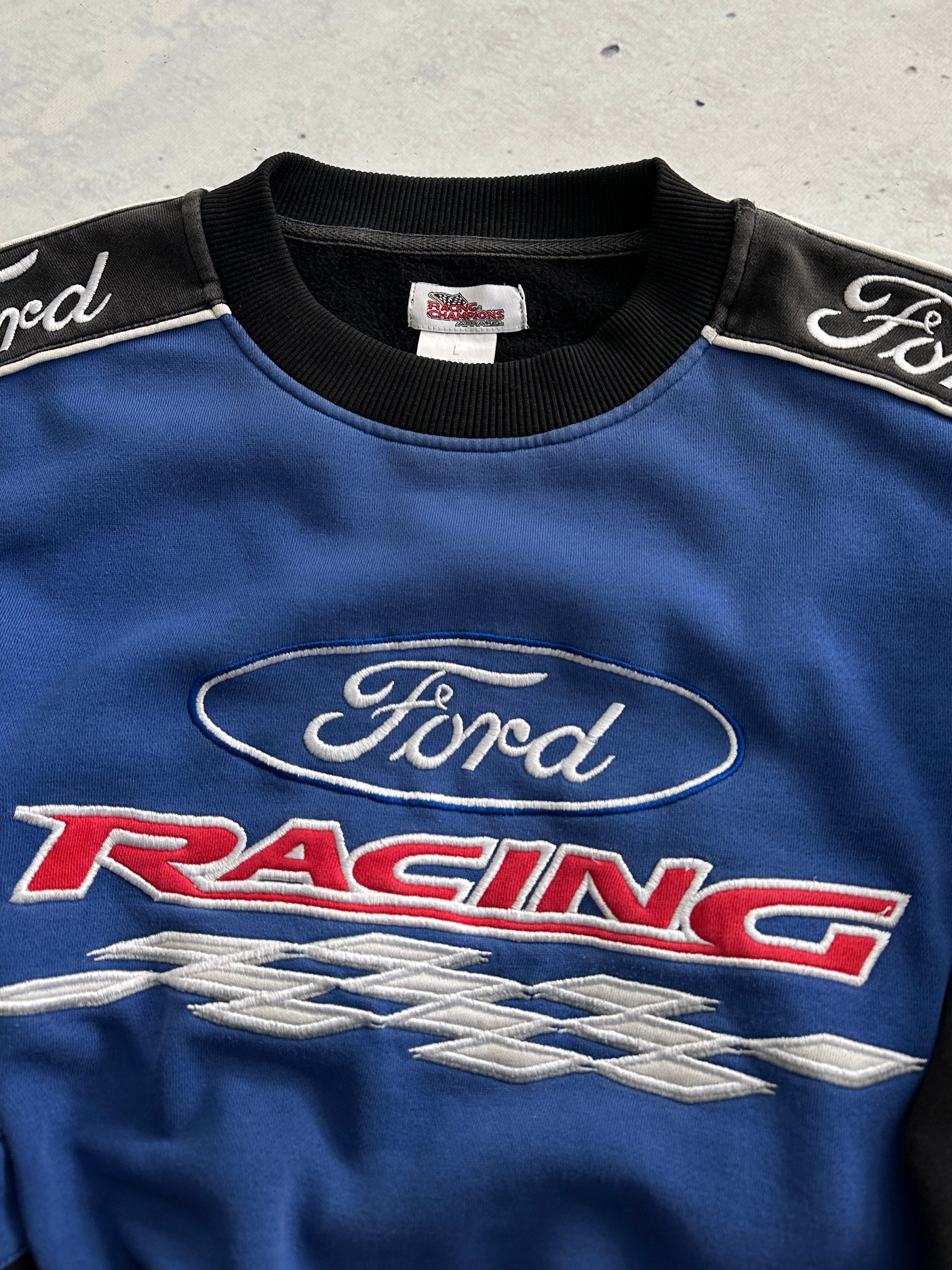 Vintage Ford Racing Nascar Heavyweight Crewneck Sweatshirt (XL)