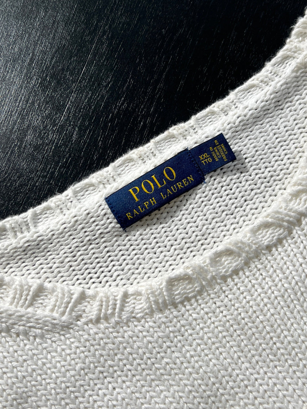 Ralph Lauren USA Flag Heavyweight Knit Jumper (XXL)