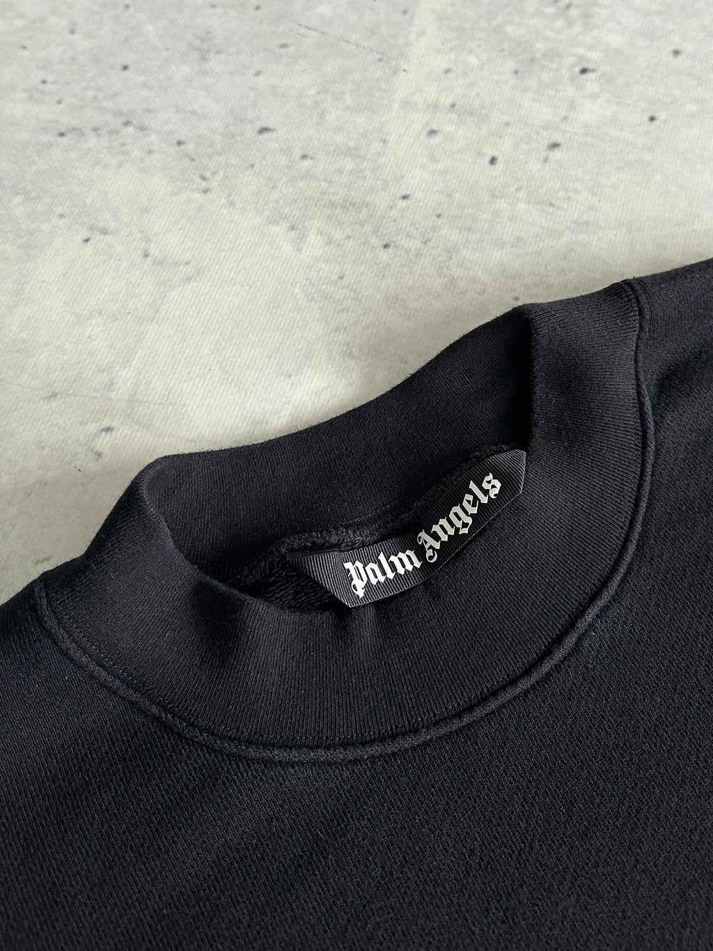 Palm Angels Split Shark Heavyweight Crewneck Sweatshirt (L)