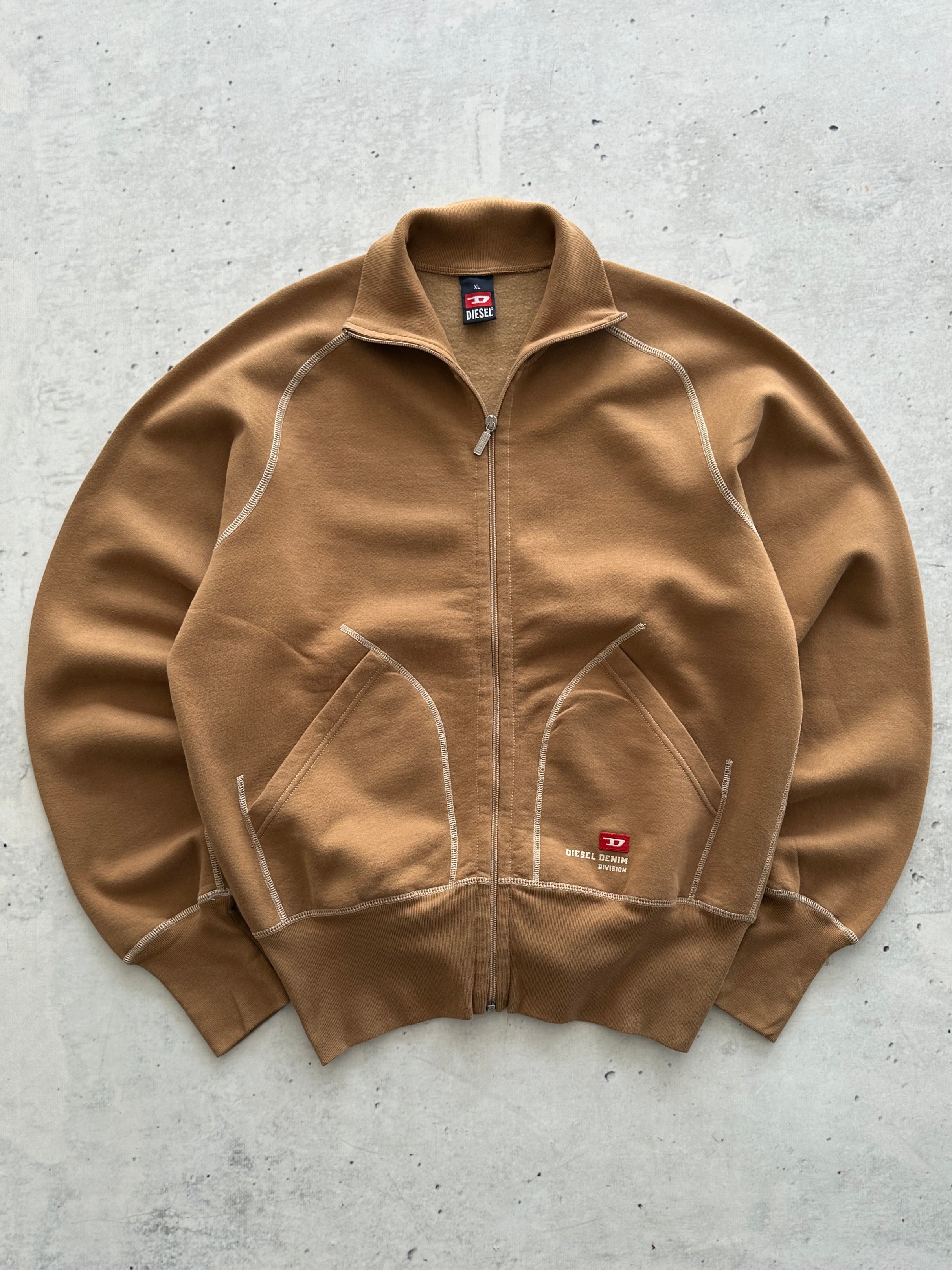 Vintage Diesel Heavyweight contrast stitch Sweatshirt (XL)