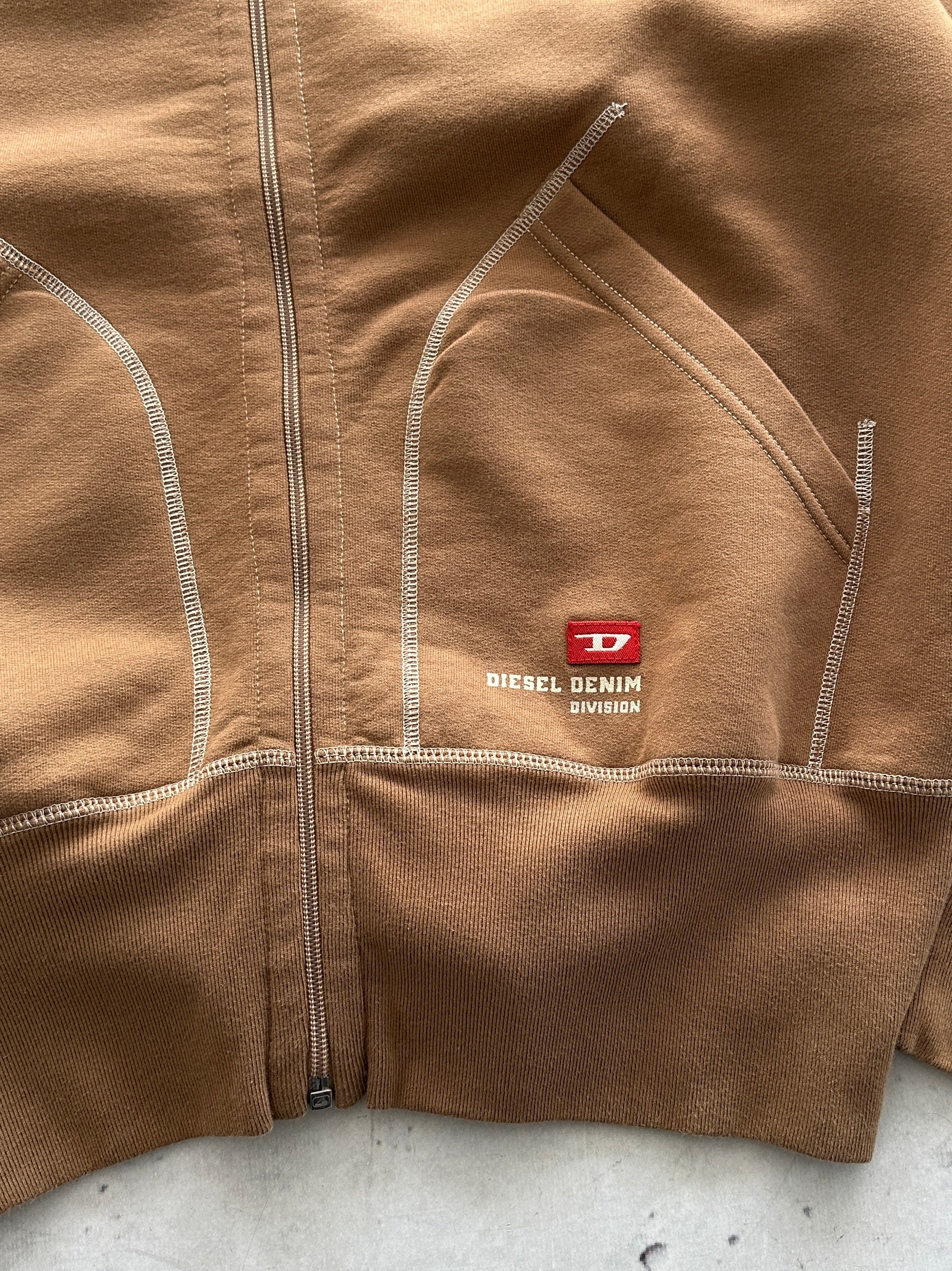 Vintage Diesel Heavyweight contrast stitch Sweatshirt (XL)